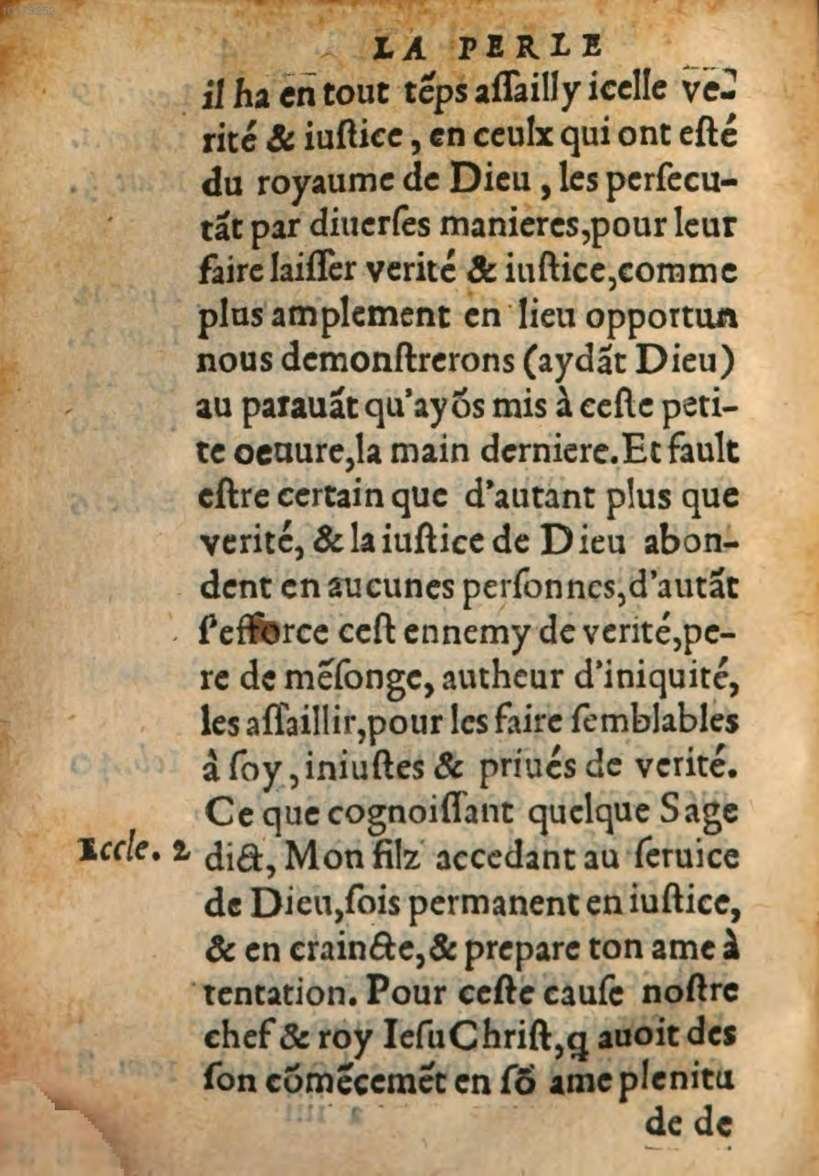 1548 - René Avril et Vivant Gaulterot - Perle précieuse évangélique et Trésor divin - BSB Munich