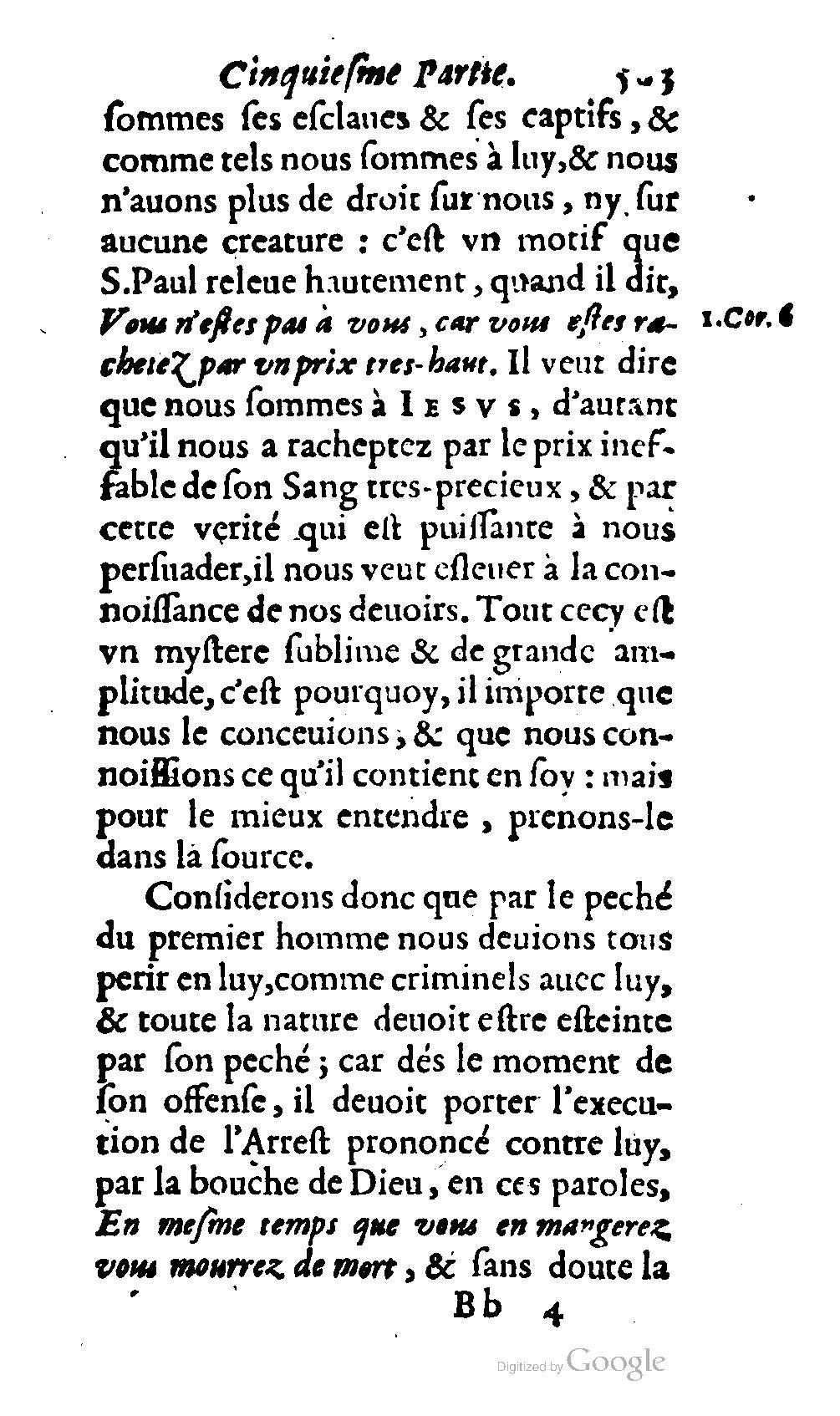 1646 - Antoine Cellier et Pierre Compagnon - Trésor spirituel contenant les obligations - BM Lyon 1646 - Antoine Cellier et Pierre Compagnon - Trésor spirituel contenant les obligations - BM Lyon