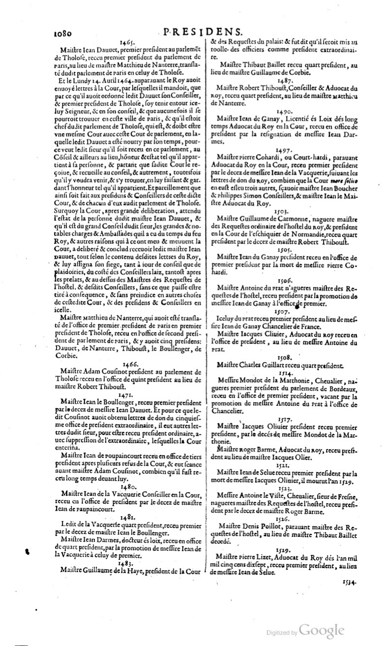 1629 - Veuve Nicolas Buon - Trésor du droit français (29620 T. 2) - BM Lyon