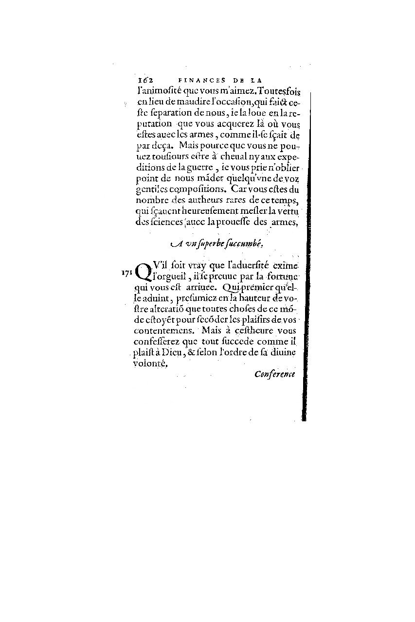 1572 - Nicolas Du Chemin - Finances et Trésor de la plume française - BM Lyon