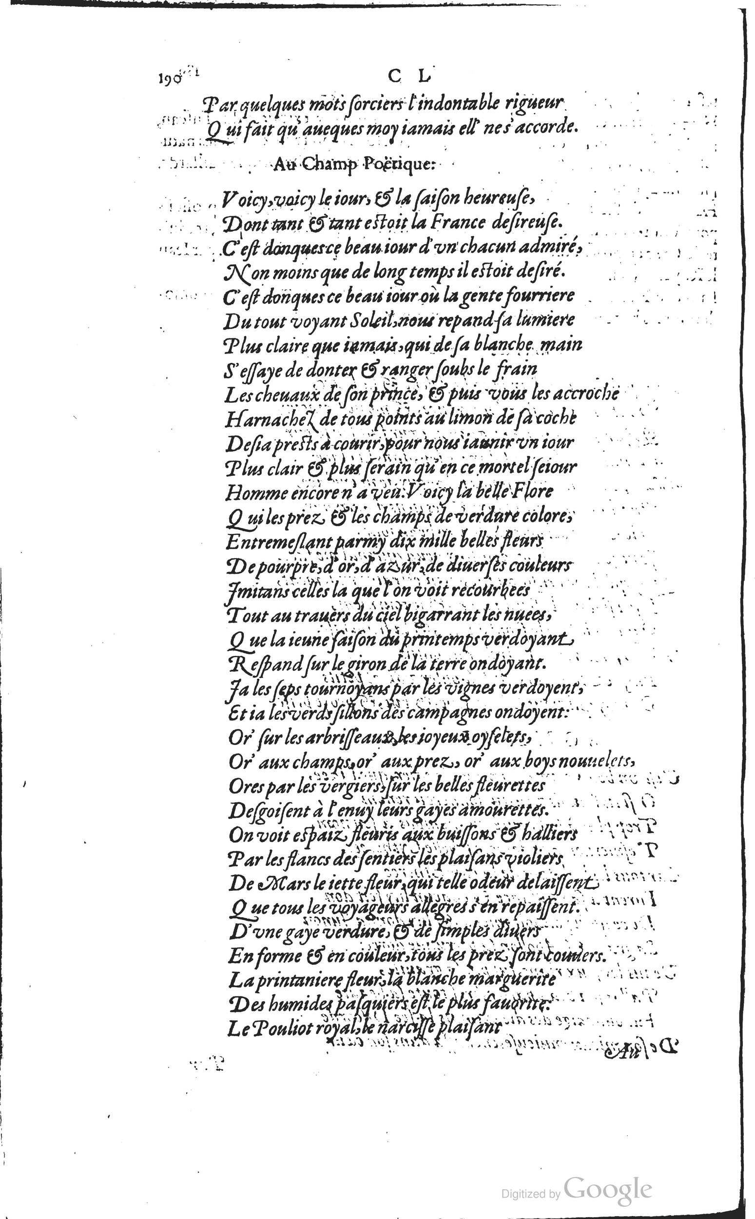 1585 - Barthélemy Honorat - Bibliothèques françaises - BSB Munich