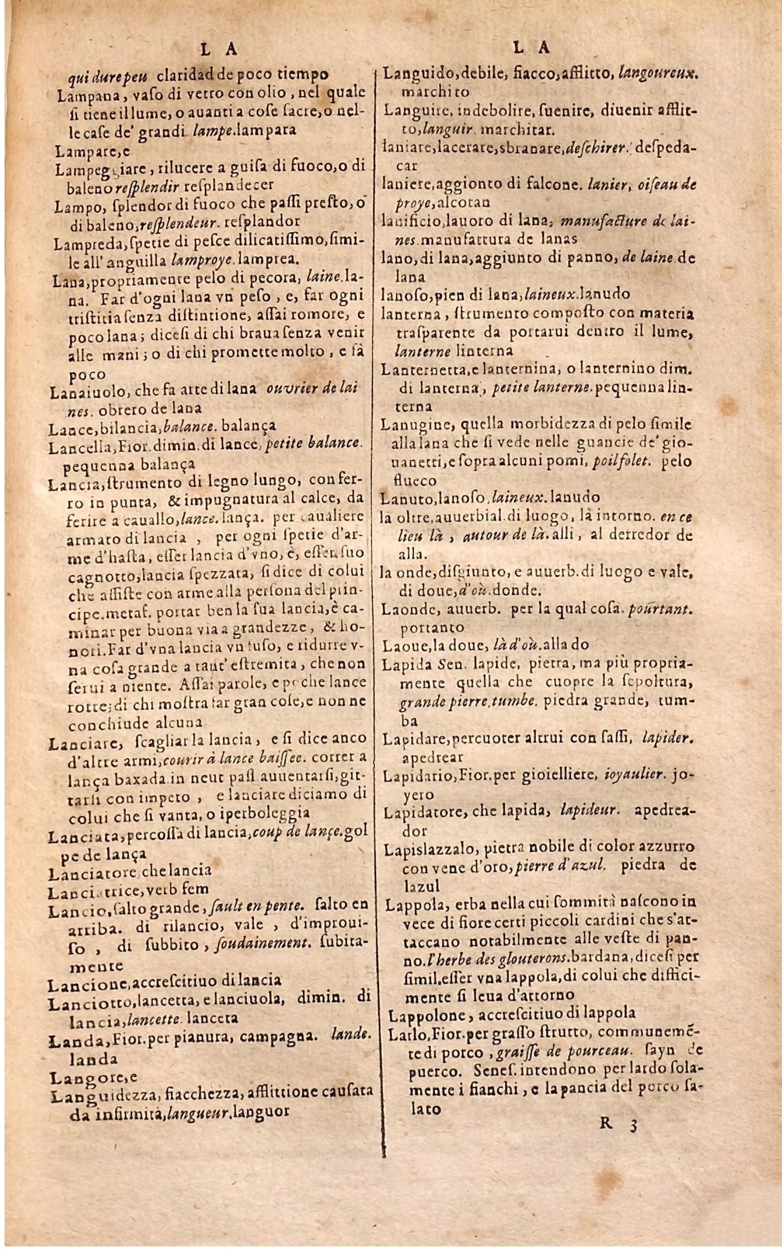 1627 - Jacques Crespin - Trésor des trois langues (Troisième partie) - Regensburg