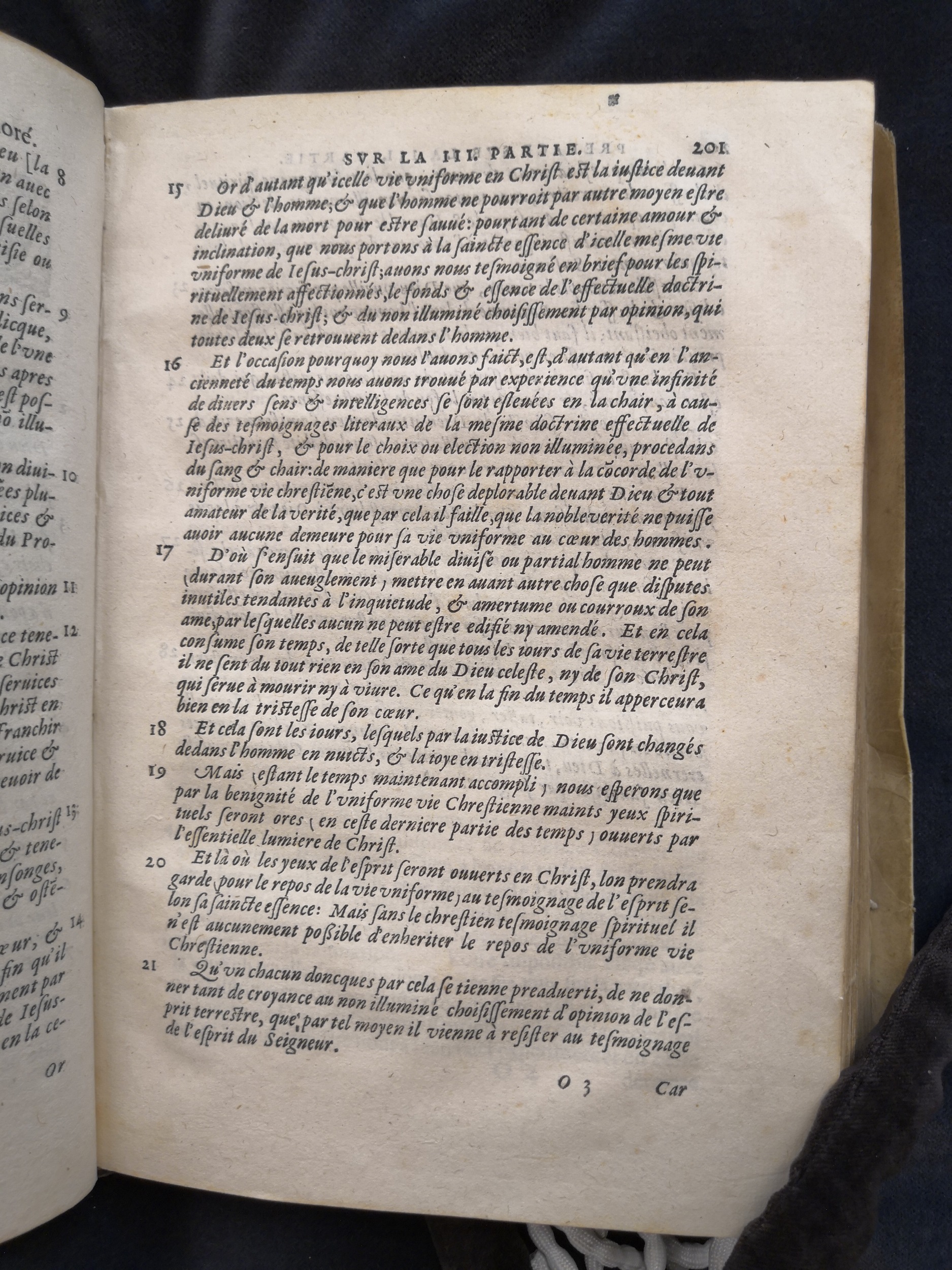 1581c. - Christophe Plantin - Le Livre des témoignages du Trésor caché au champ - Anvers Musée Plantin-Moretus