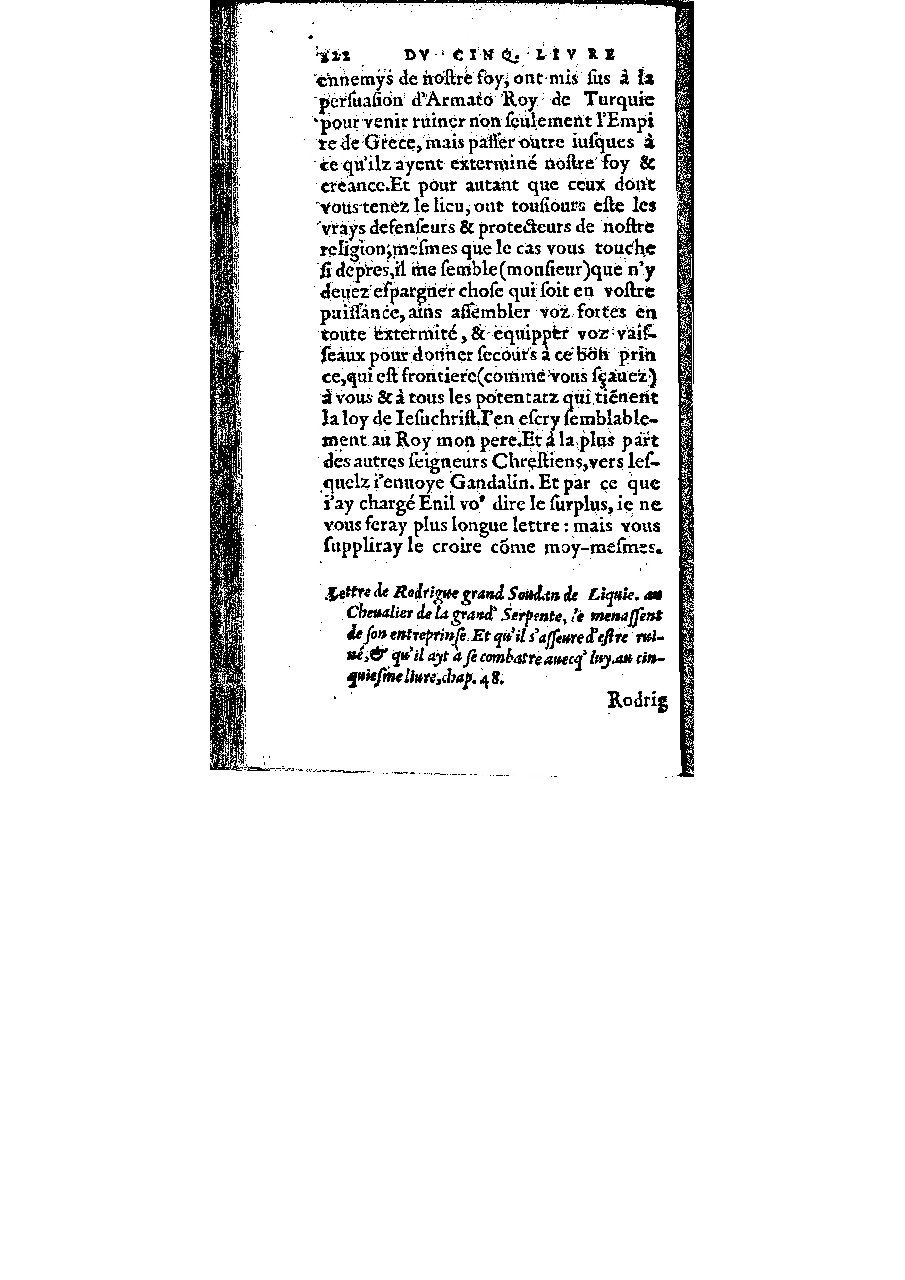 1572 - Veuve Gabriel Cotier - Trésor des Amadis - BM Lyon