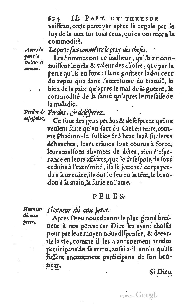 1610 - Louis Coste - Trésor de l’éloquence française (Seconde partie) - BM Lyon
