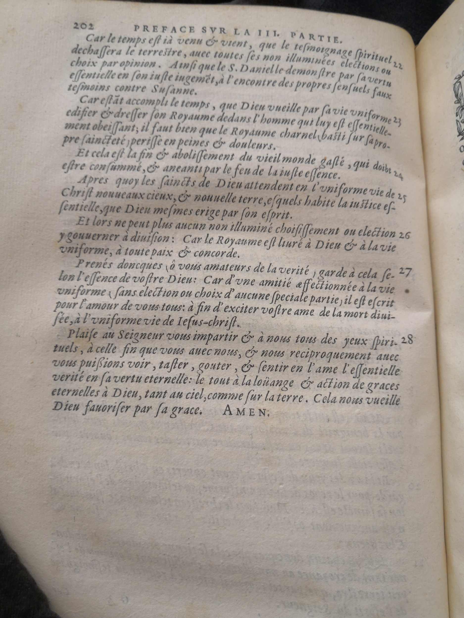 1581c. - Christophe Plantin - Le Livre des témoignages du Trésor caché au champ (Livres 2, 4, 6 et 7) - Anvers Musée Plantin Moretus