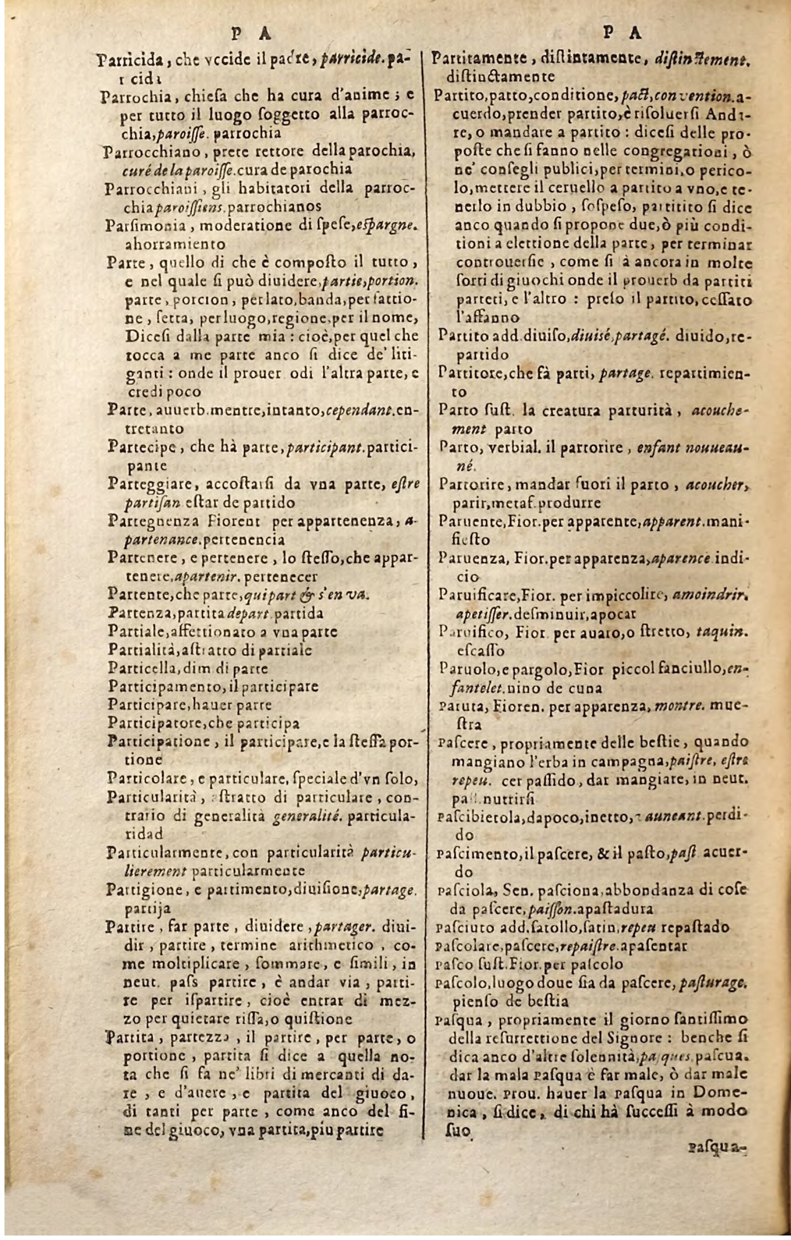 1627 - Jacques Crespin - Trésor des trois langues (Troisième partie) - Regensburg
