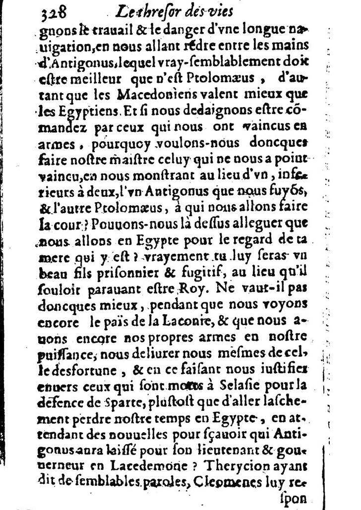 1611 - Pierre Rigaud - Trésor des vies de Plutarque - BM Lyon