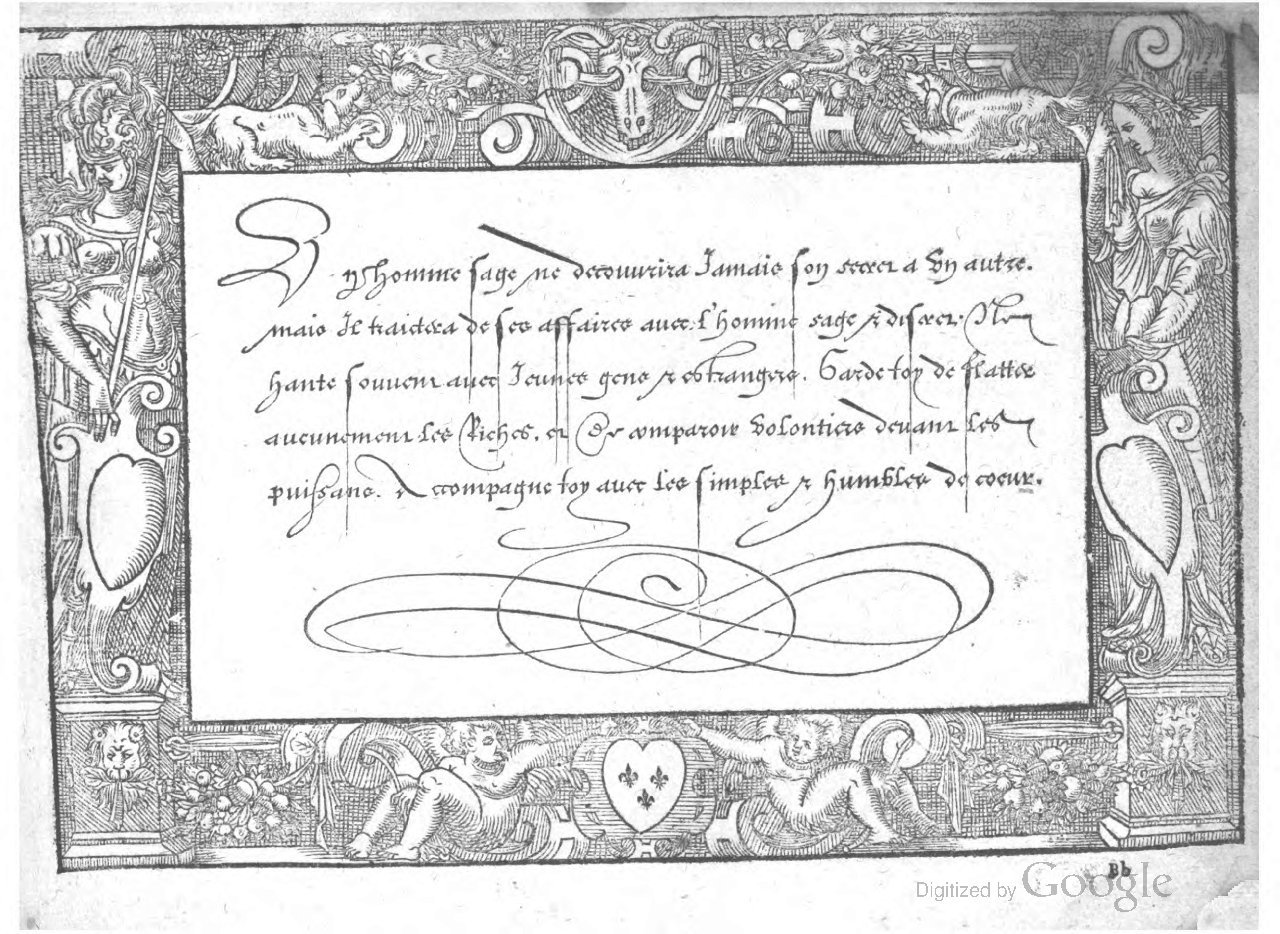 1580 - Jean de Beauchesne - Trésor d’écriture - UGent