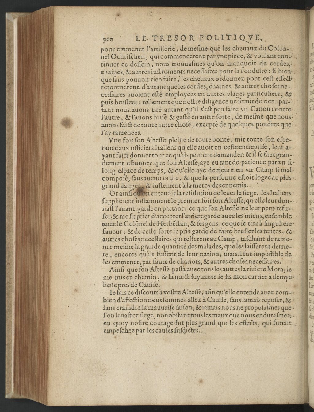 1608 - Nicolas Du Fossé - Trésor politique - BnF Tolbiac