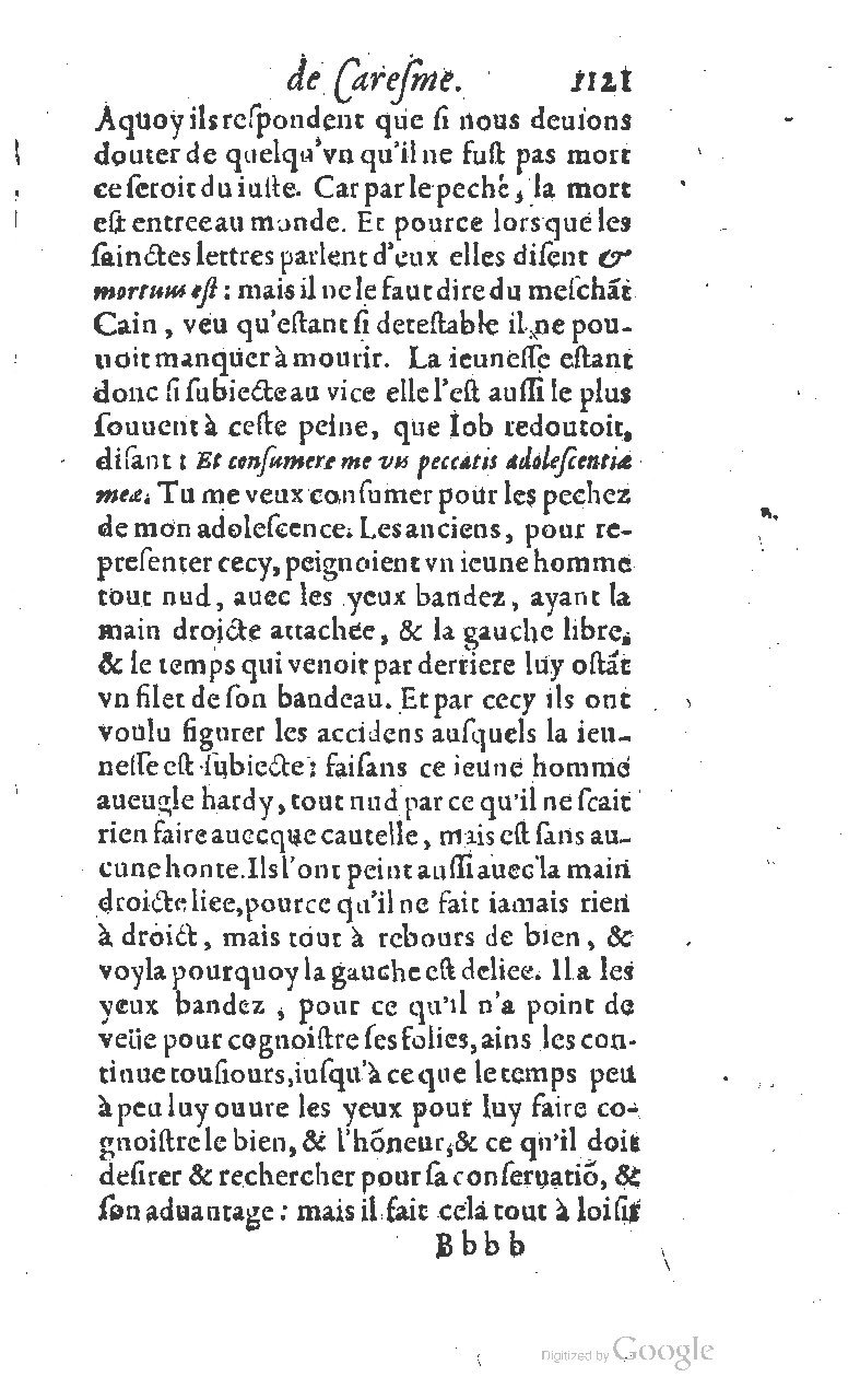 1607 - Nicolas Du Fossé - Trésor quadragésimal - T 01 - BM Lyon