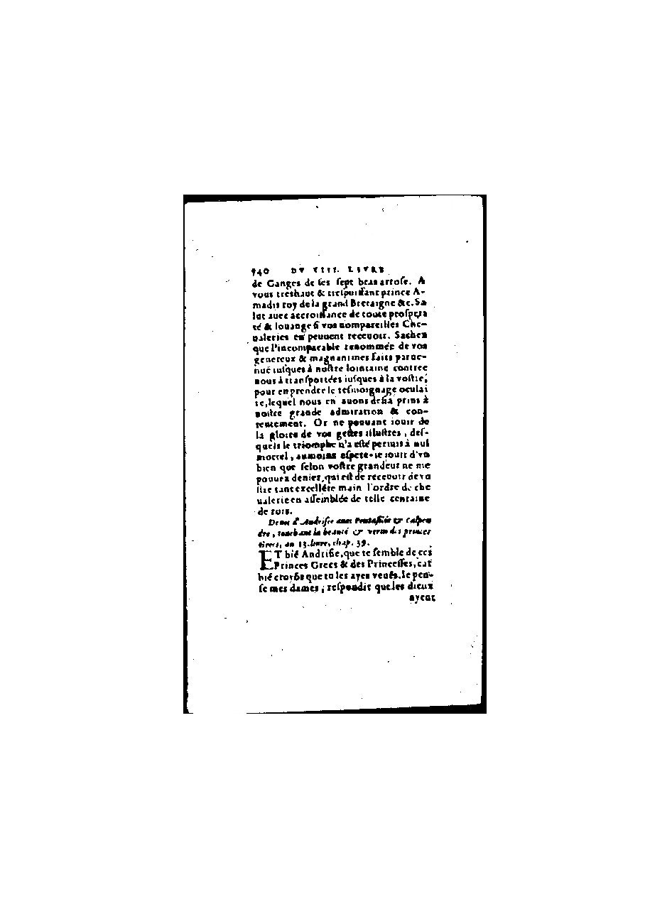 1571 - Jean Huguetan - Trésor des Amadis - BnF