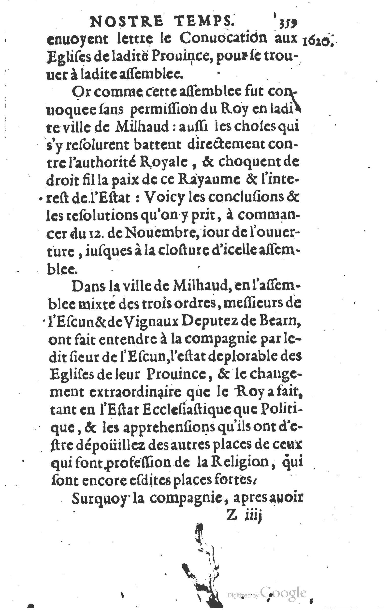 1624 - Joseph Bouillerot - Trésor de l’histoire générale de notre temps - BM Lyon 1624 - Joseph Bouillerot - Trésor de l’histoire générale de notre temps - BM Lyon