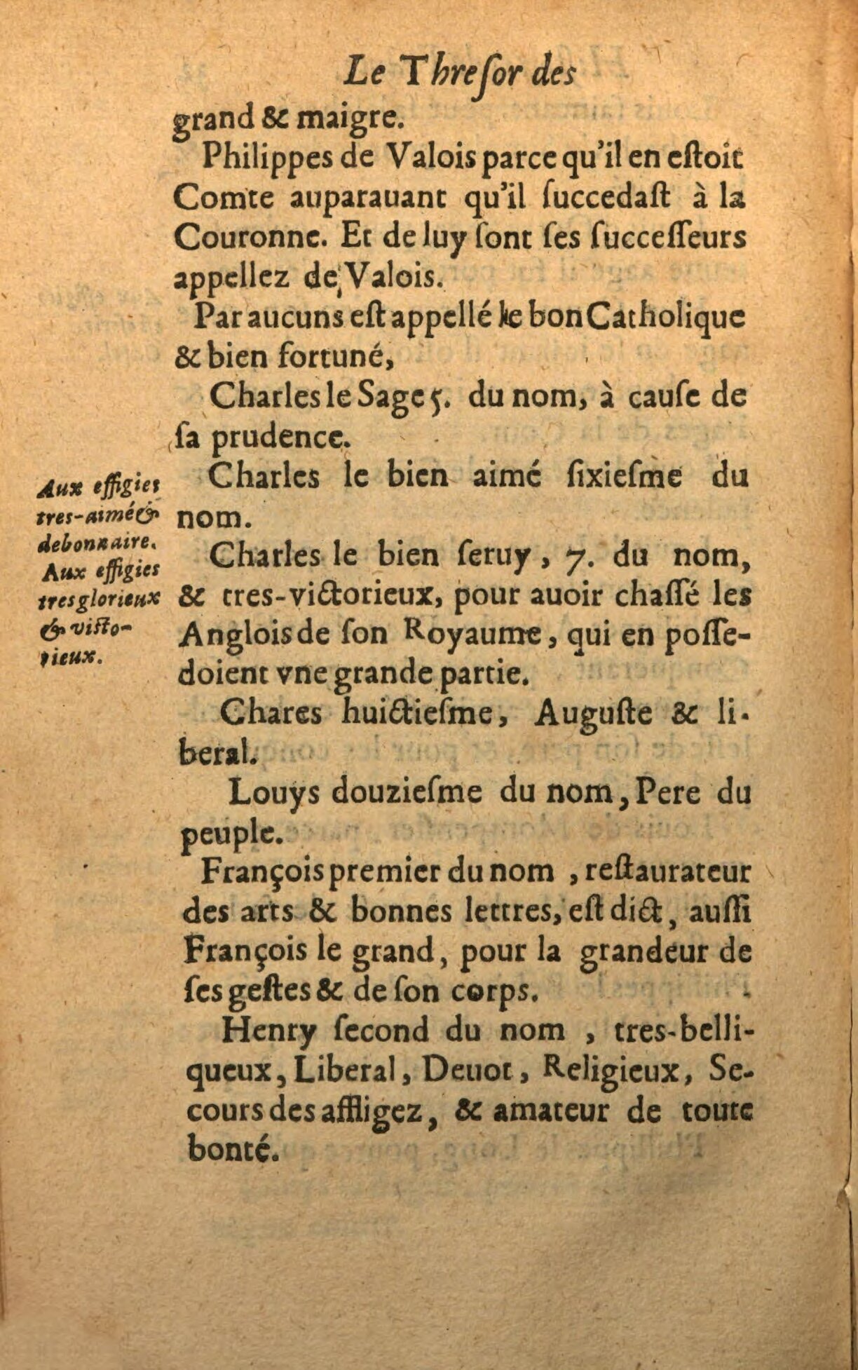 1639 - Jean Corrozet - Trésor des histoires de France - BSB Munich 1639 - Jean Corrozet - Trésor des histoires de France - BSB Munich