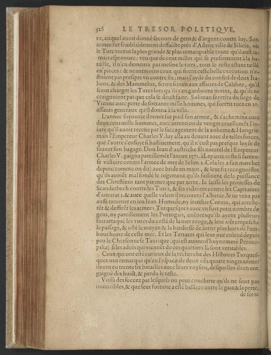 1608 - Nicolas Du Fossé - Trésor politique - BnF Tolbiac