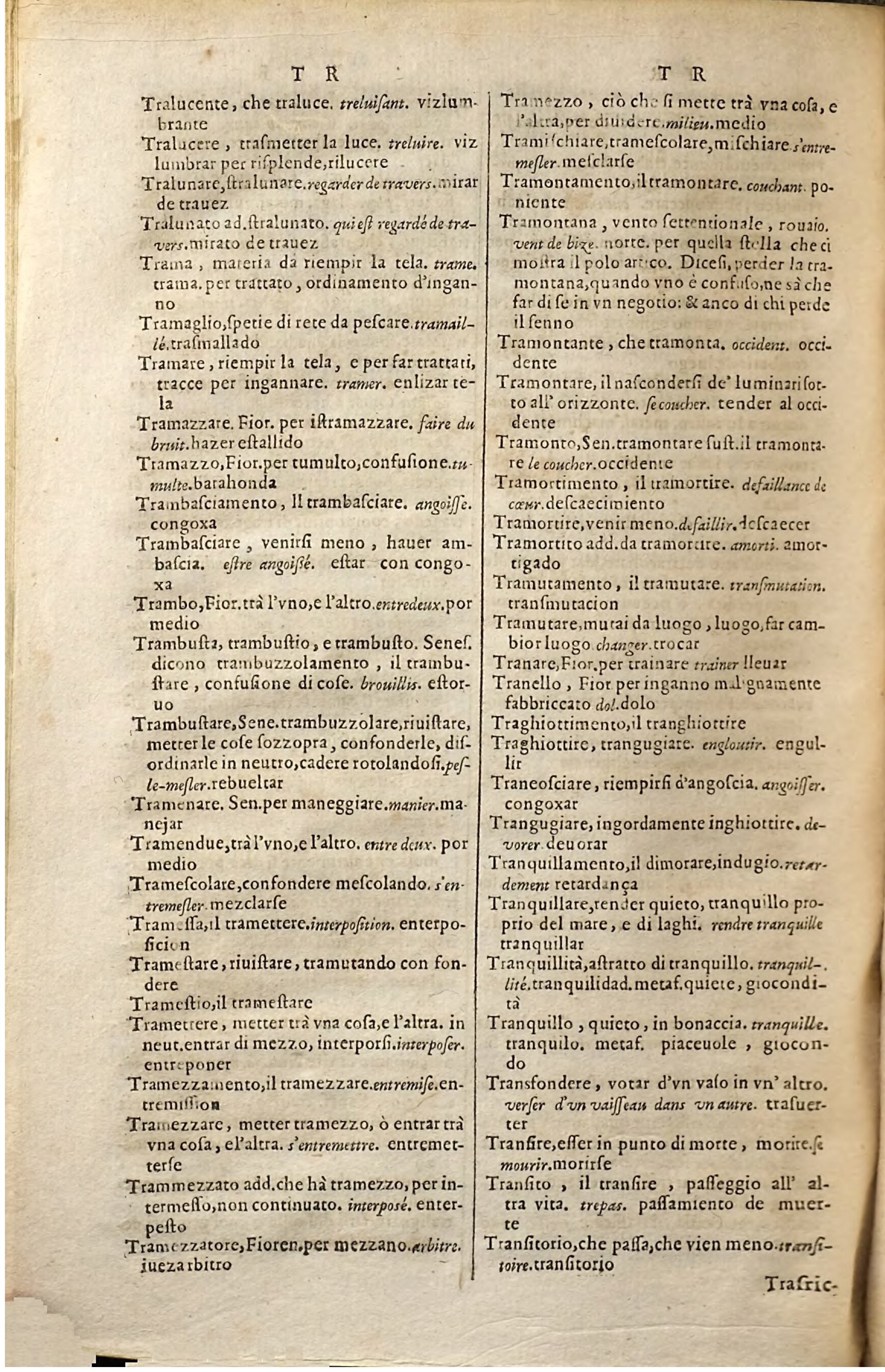 1627 - Jacques Crespin - Trésor des trois langues (Troisième partie) - Regensburg
