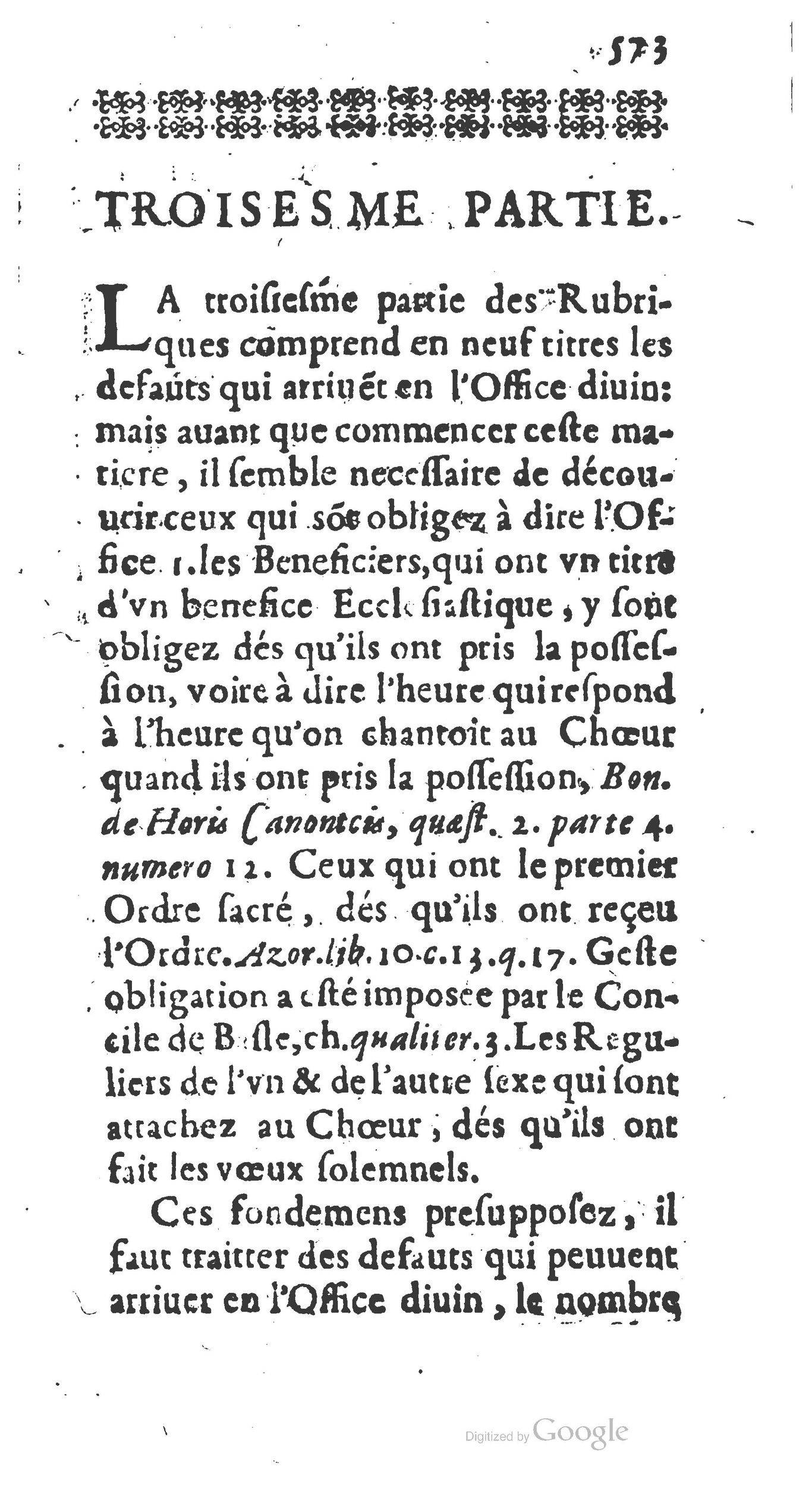 1651 - Jean Guillermet - Abrégé du trésor des cérémonies ecclésiastiques - BM Lyon