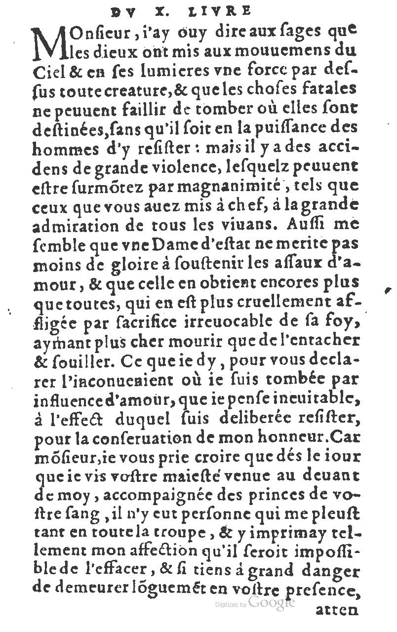 1582 - Jean Huguetan - Trésor des Amadis T. 1 - BM Lyon