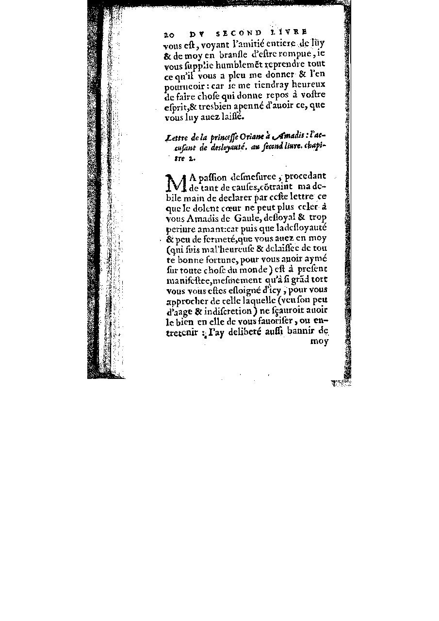 1572 - Veuve Gabriel Cotier - Trésor des Amadis - BM Lyon