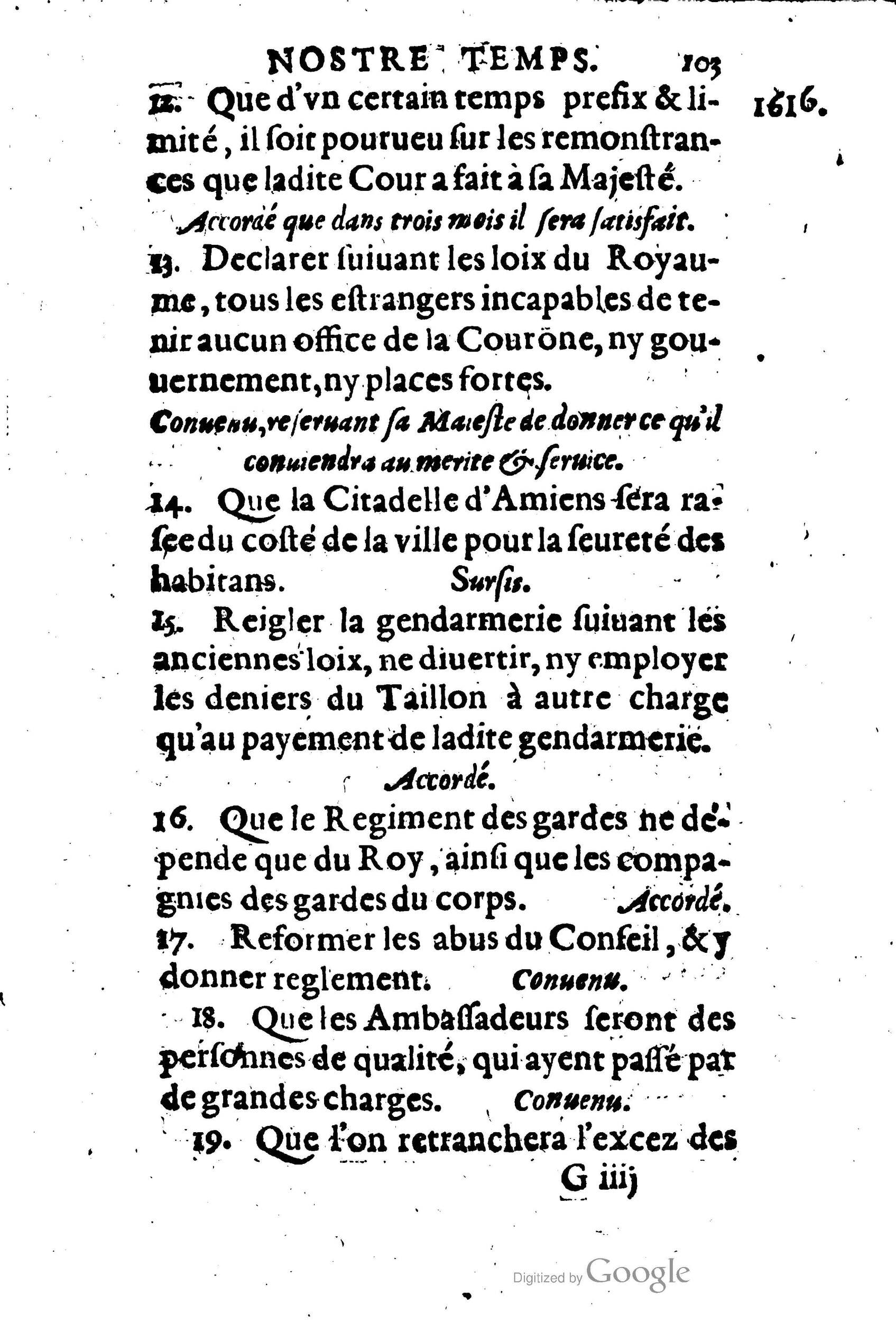 1623 - Joseph Bouillerot - Trésor de l’histoire générale de notre temps - BM Lyon