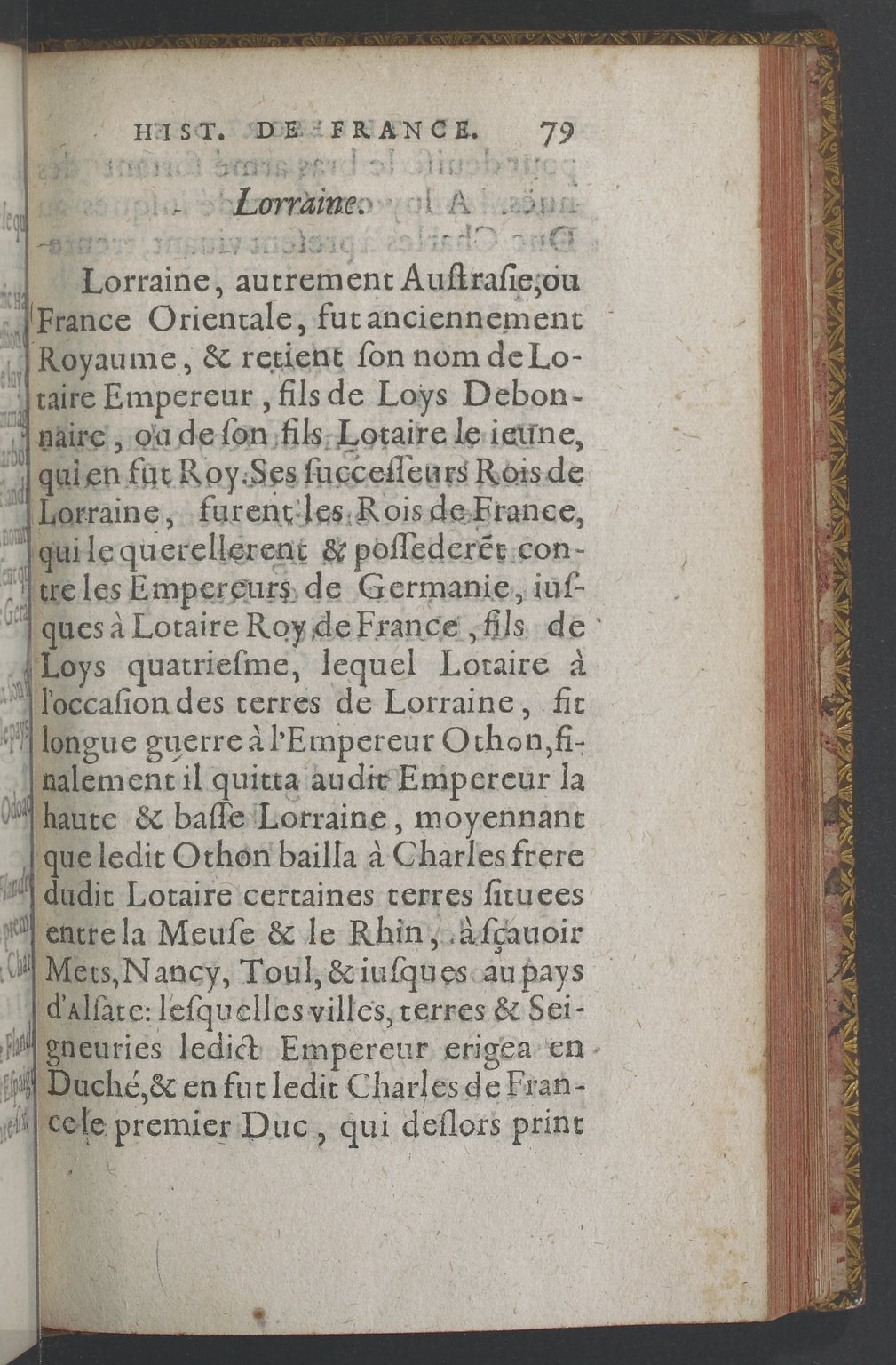 1603 - Galiot Corrozet - Trésor des histoires de France - BnF Tolbiac