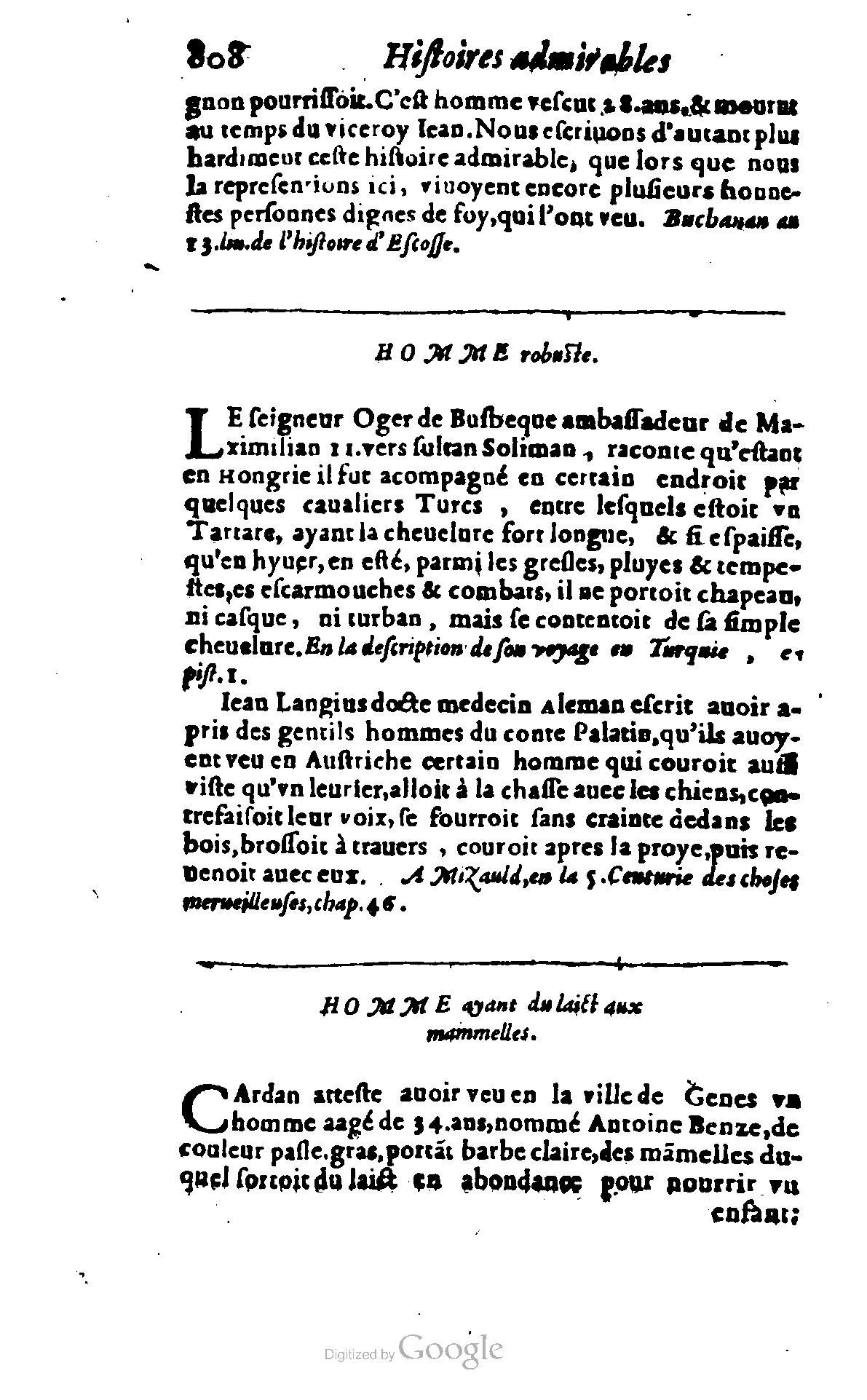 1620 - Samuel Crespin - Trésor d’histoires admirables et mémorables - BCU Lausanne