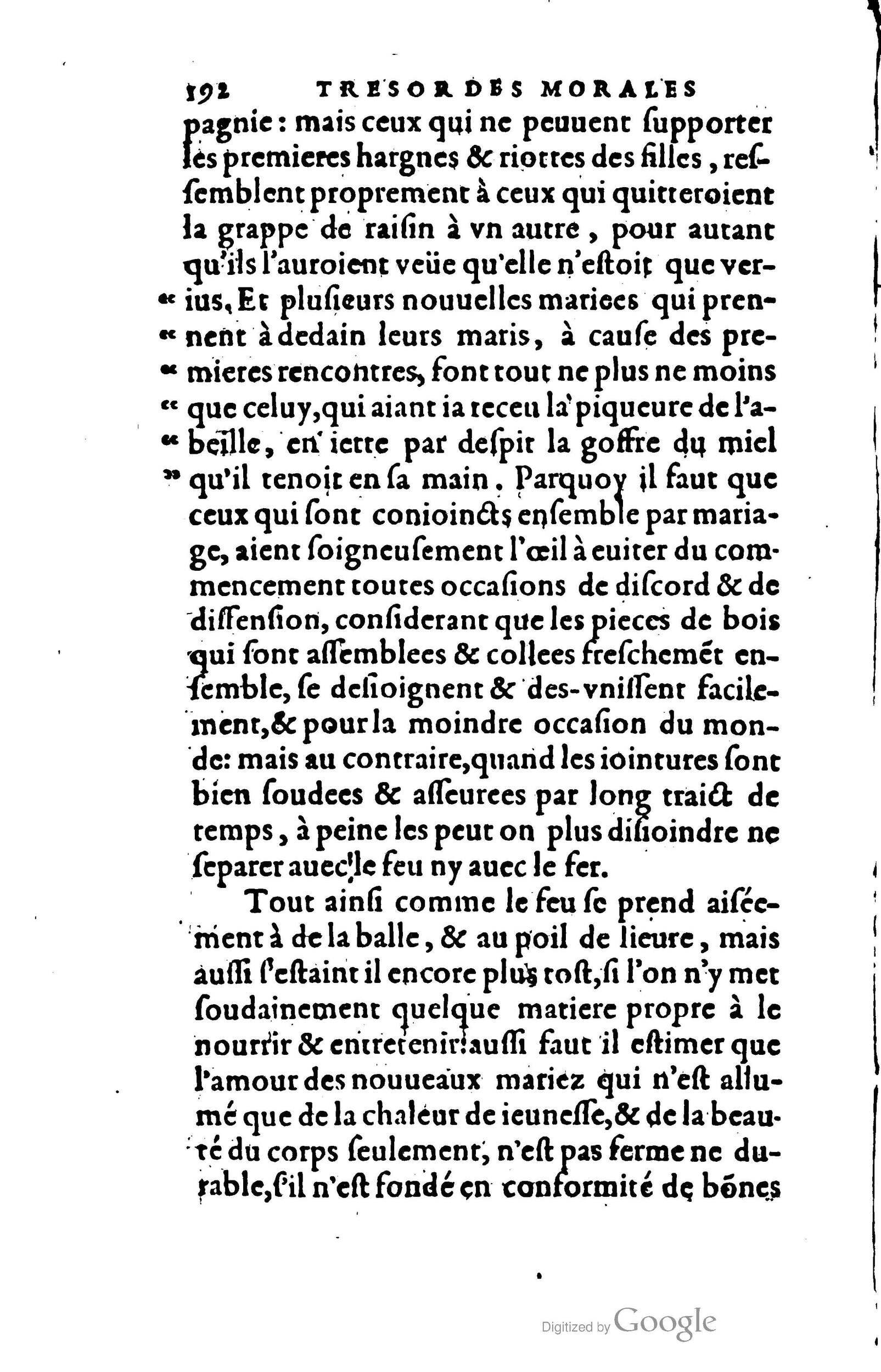 1578 - Jean Poupy - Trésor des morales de Plutarque - BSB Munich