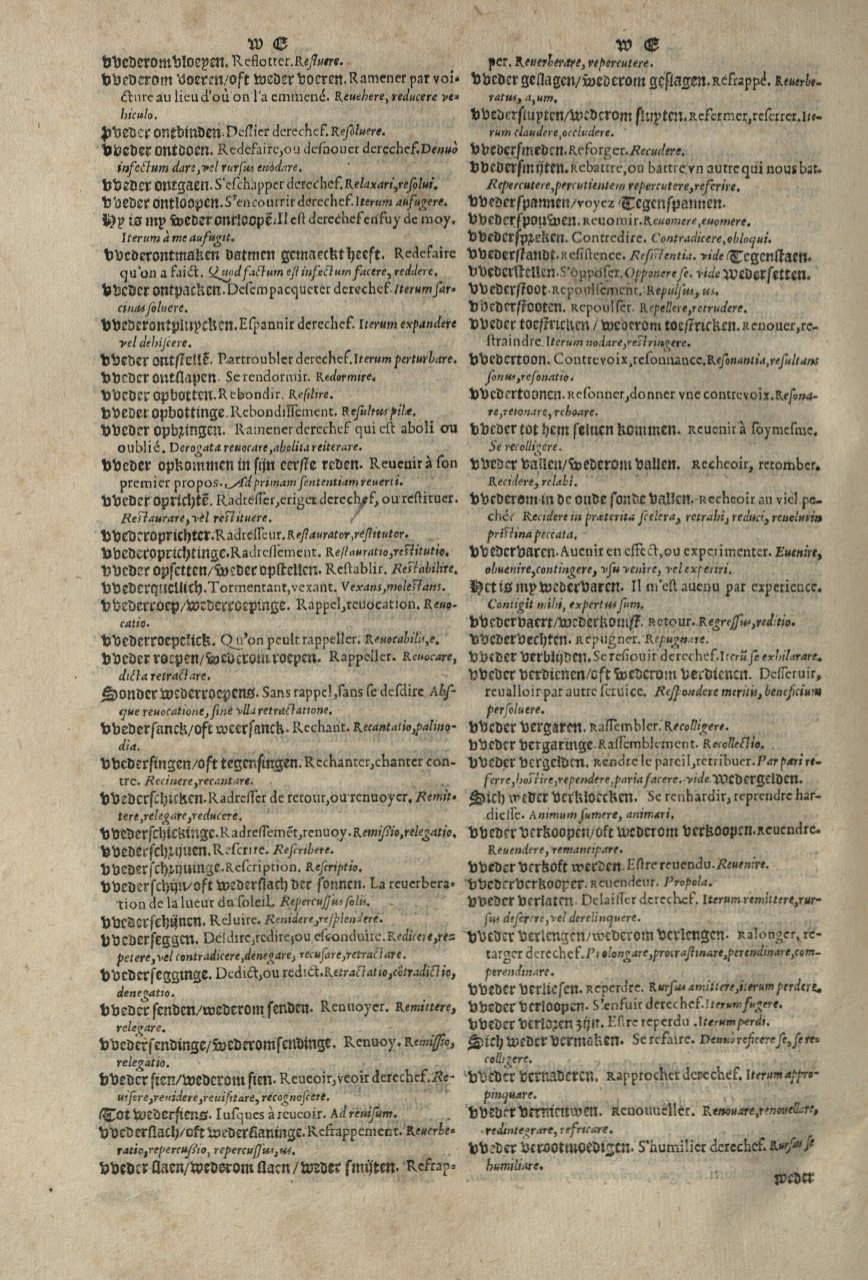 1573 - Christophe Plantin - Trésor du langage bas-allemand - Greifswald 1573 - Christophe Plantin - Trésor du langage bas-allemand - Greifswald