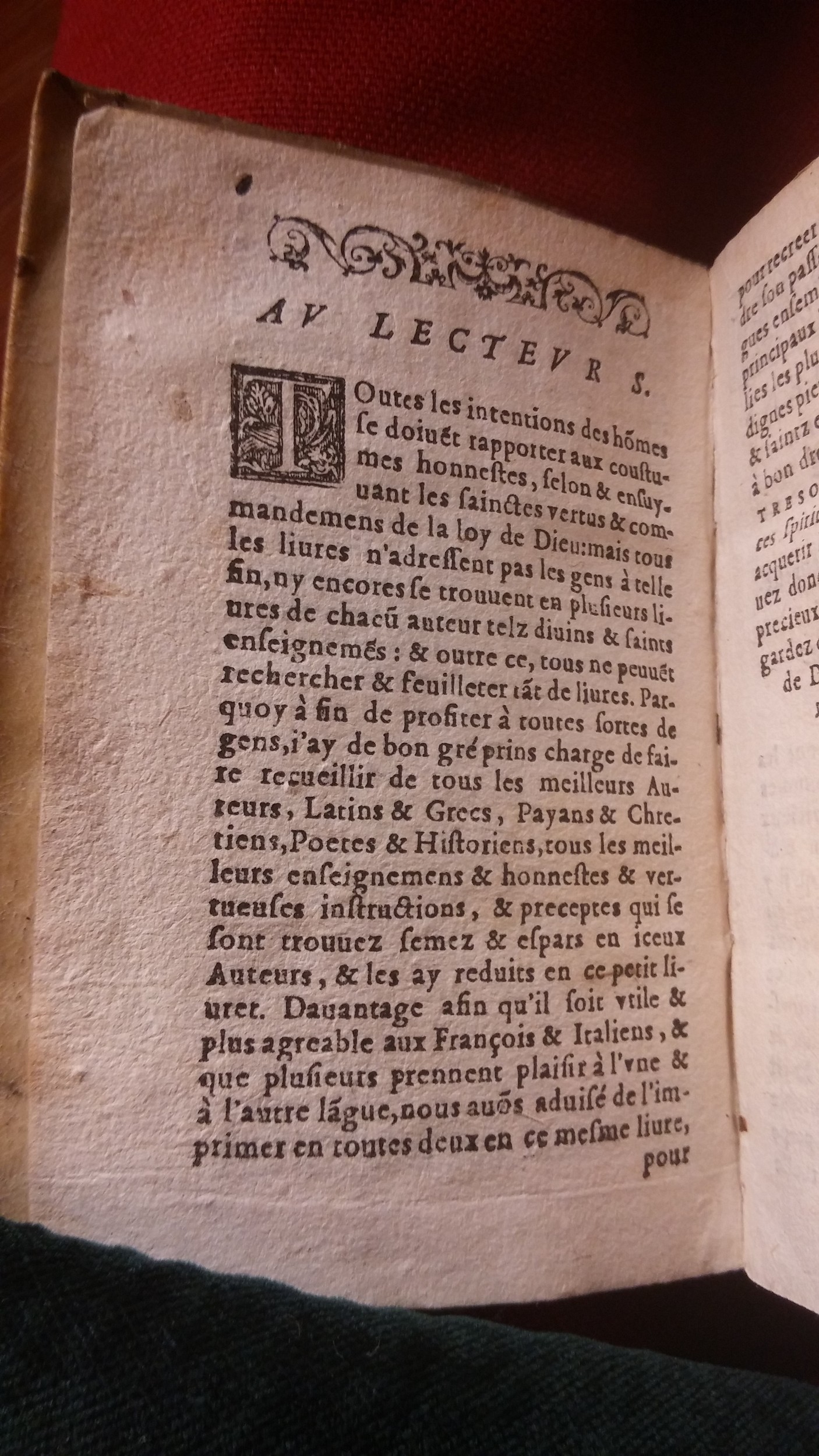 1583 - Benoît Rigaud - Trésor de vertu - BnF