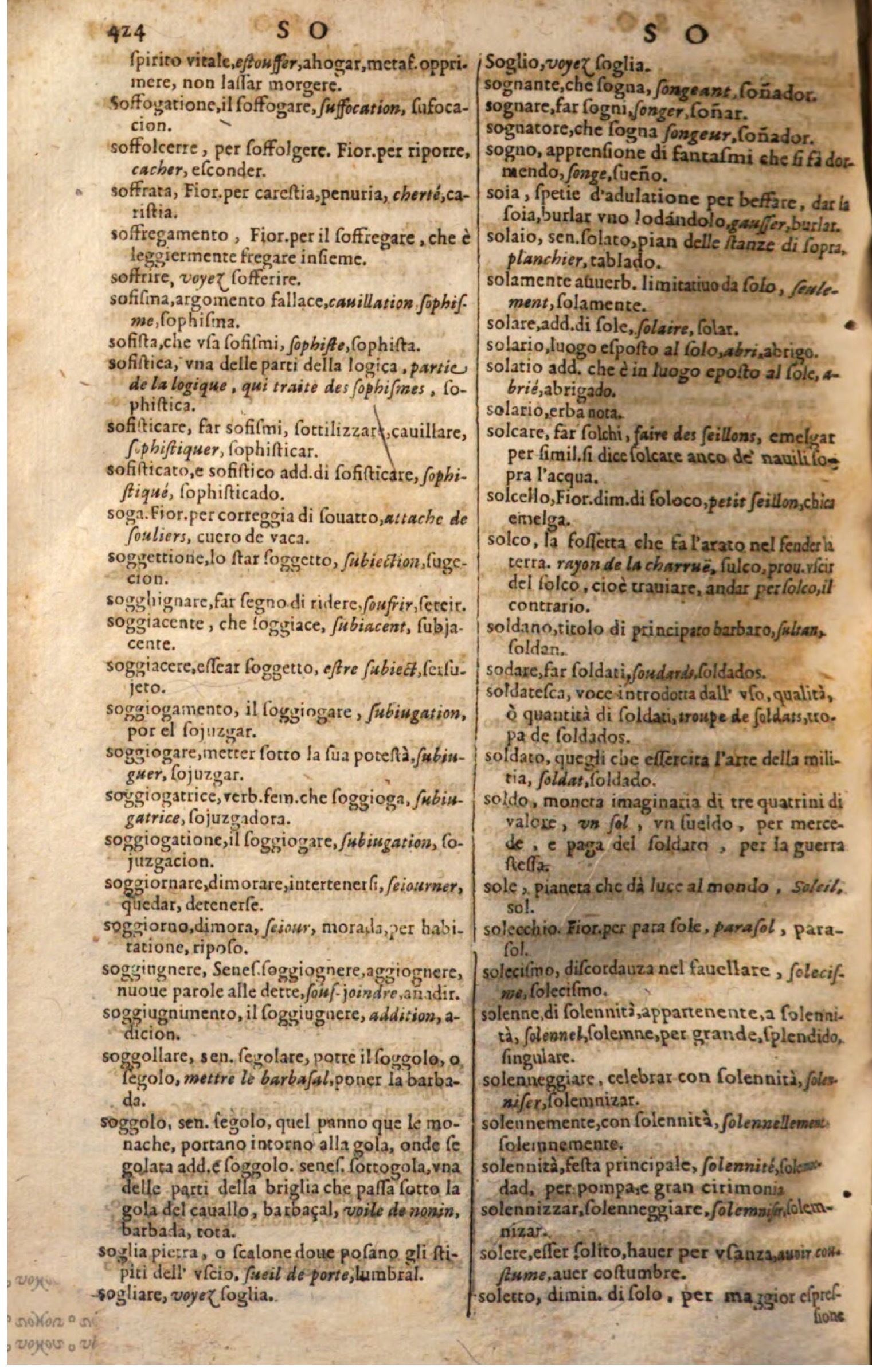1644 - Jacques Crespin - Trésor des trois langues - Passau 1644 - Jacques Crespin - Trésor des trois langues - Passau