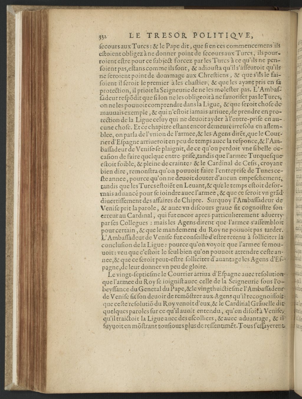 1608 - Nicolas Du Fossé - Trésor politique - BnF Tolbiac