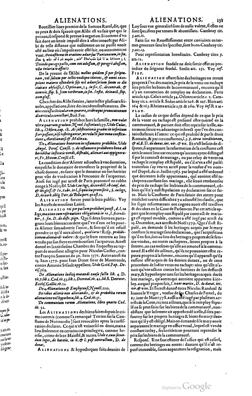 1629 - Veuve Nicolas Buon - Trésor du droit français (29620 T. 1) - BM Lyon