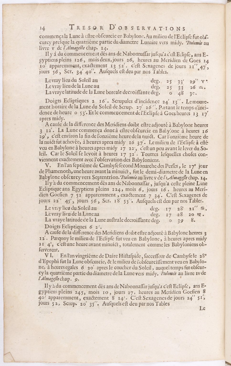 1634 - Zacharie Roman - Les Tables perpétuelles - BnF Arsenal