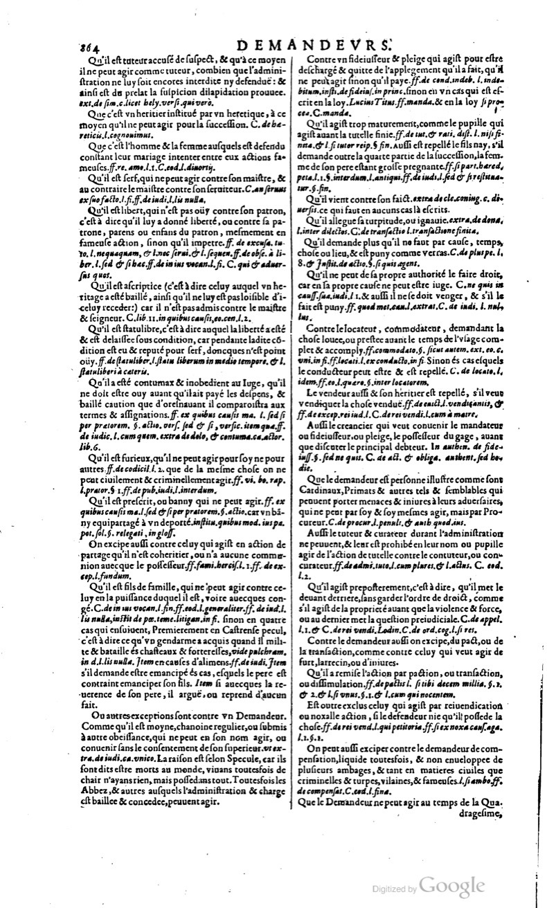 1629 - Veuve Nicolas Buon - Trésor du droit français (29620 T. 1) - BM Lyon