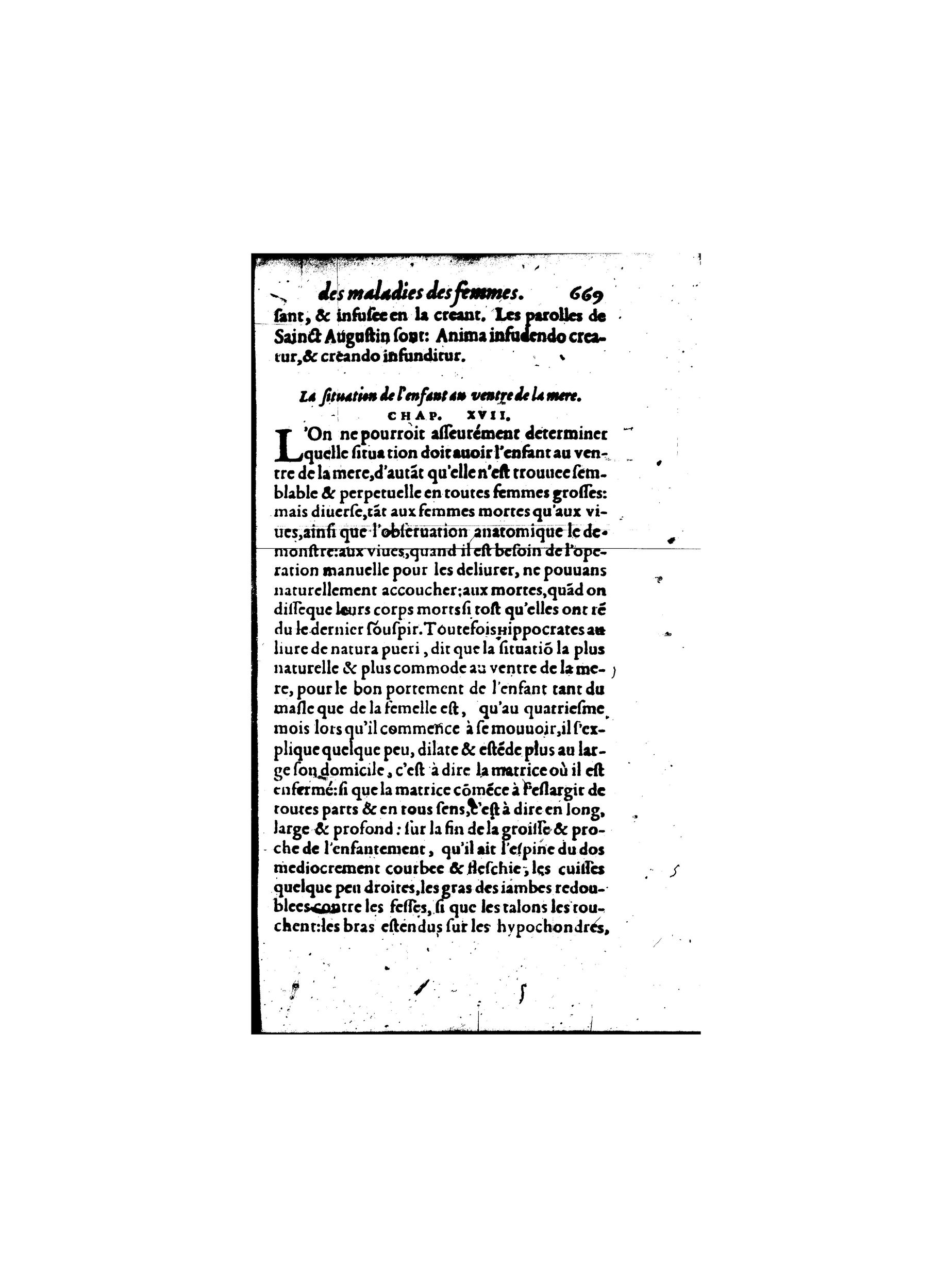 1587 - Jacques du Puis - Trésor des remèdes secrets pour les maladies des femmes - BnF