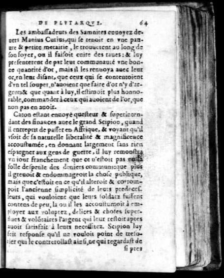 1574 - Benoît Rigaud - Trésor des vies de Plutarque - Avignon