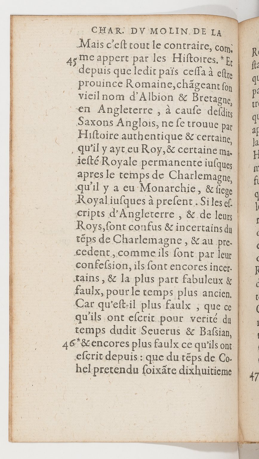 1583 - Galiot Corrozet - Trésor des histoires de France - BnF