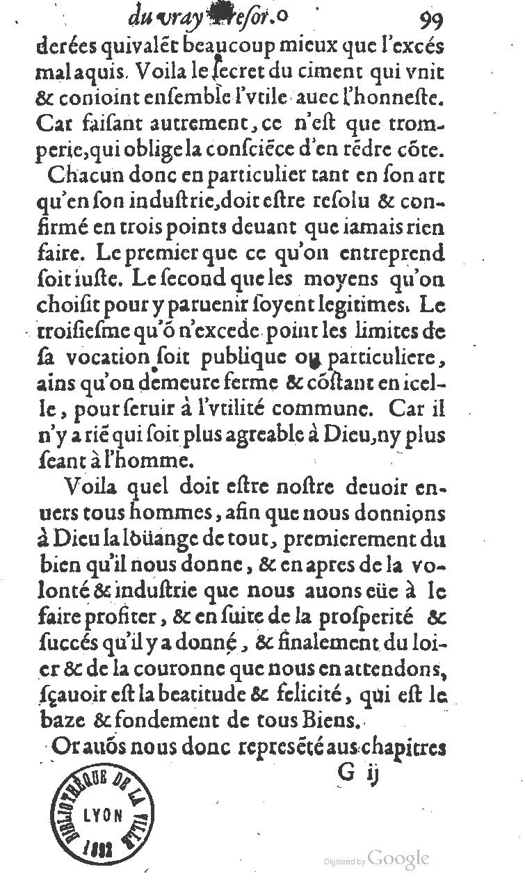 1606 - Adrian Périer - Cabinet du vrai trésor - BM Lyon