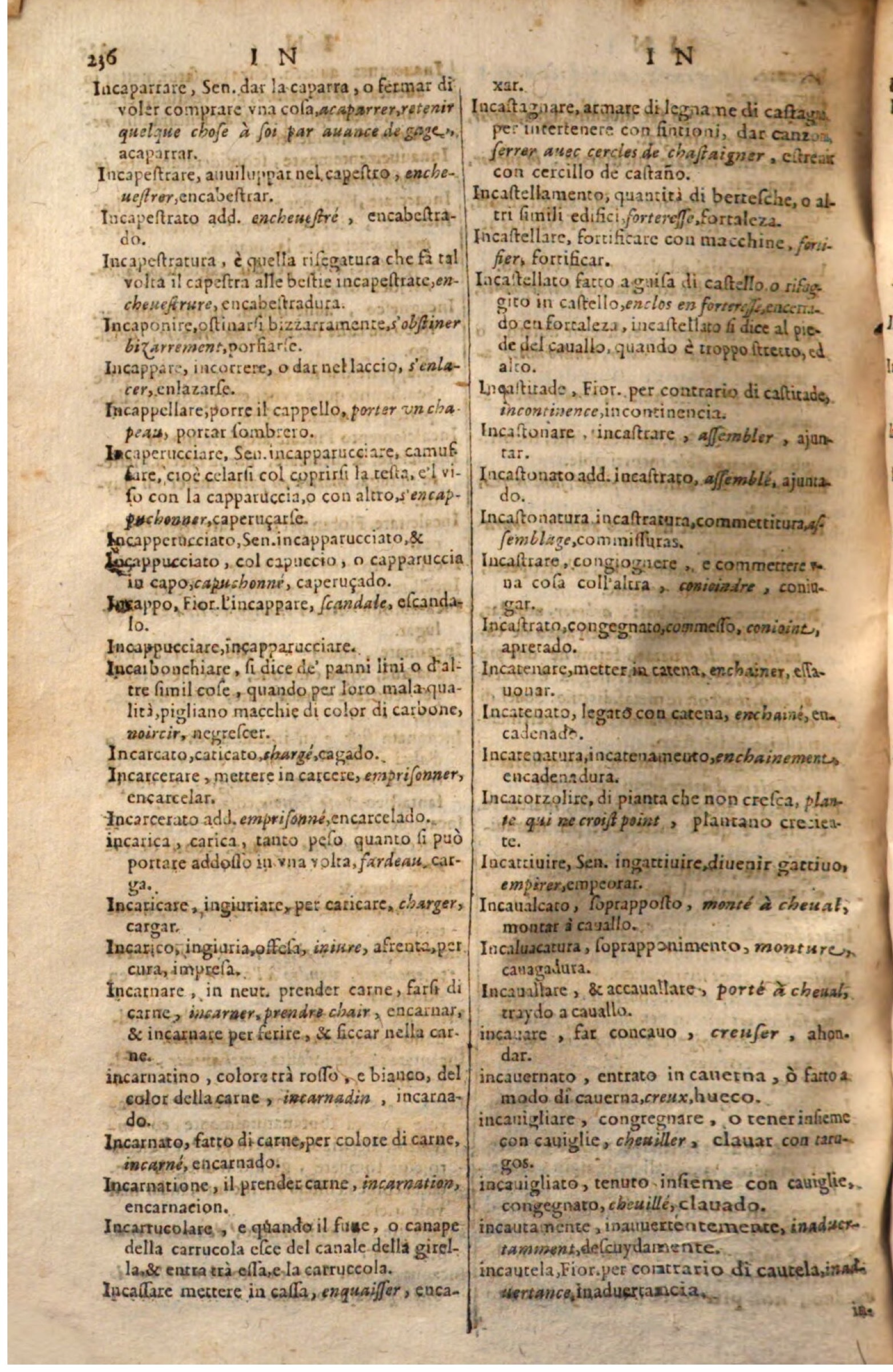 1644 - Jacques Crespin - Trésor des trois langues - Passau 1644 - Jacques Crespin - Trésor des trois langues - Passau