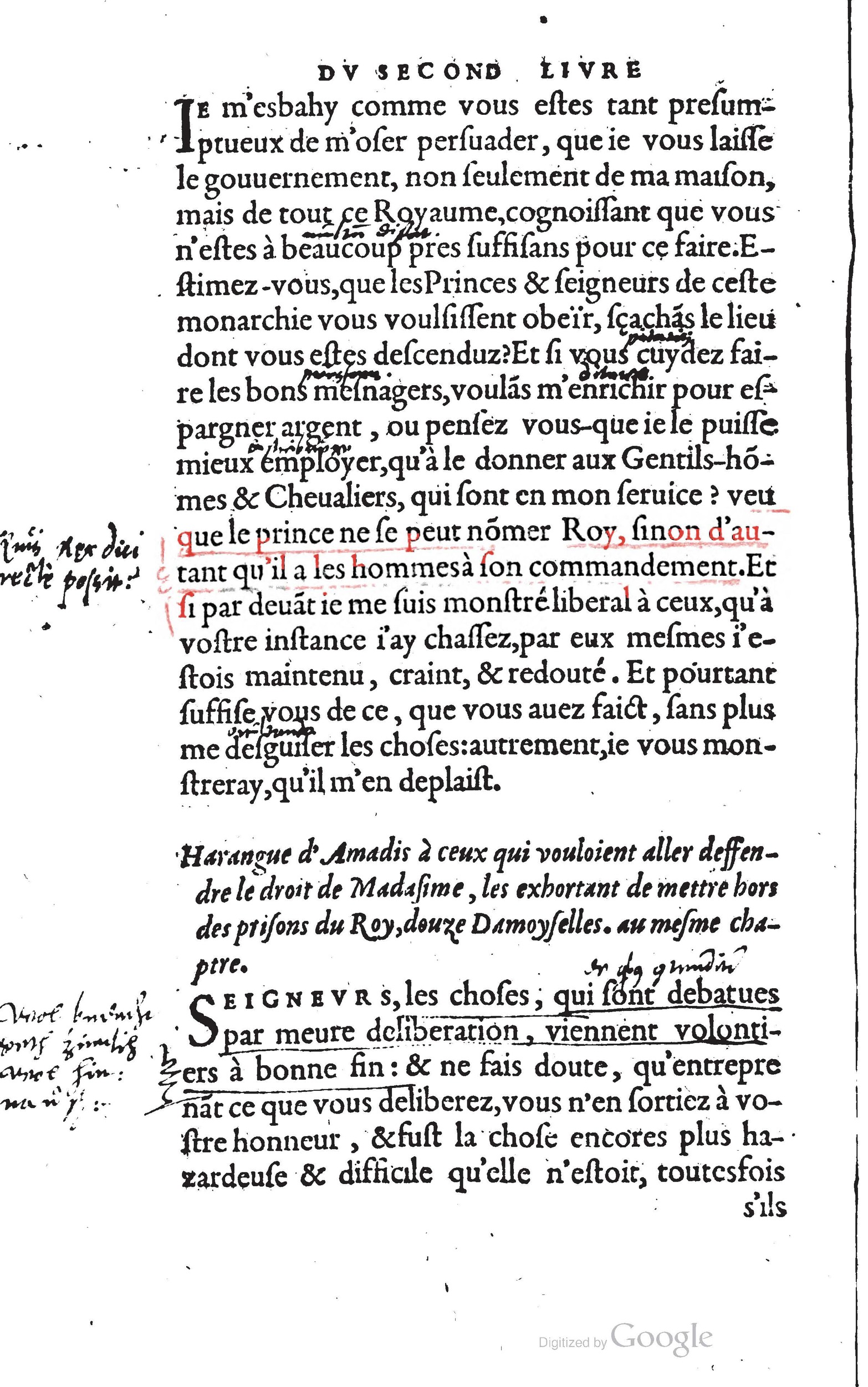 1560 - Vincent Sertenas et Gilles Robinot - Trésor des Amadis - British Library