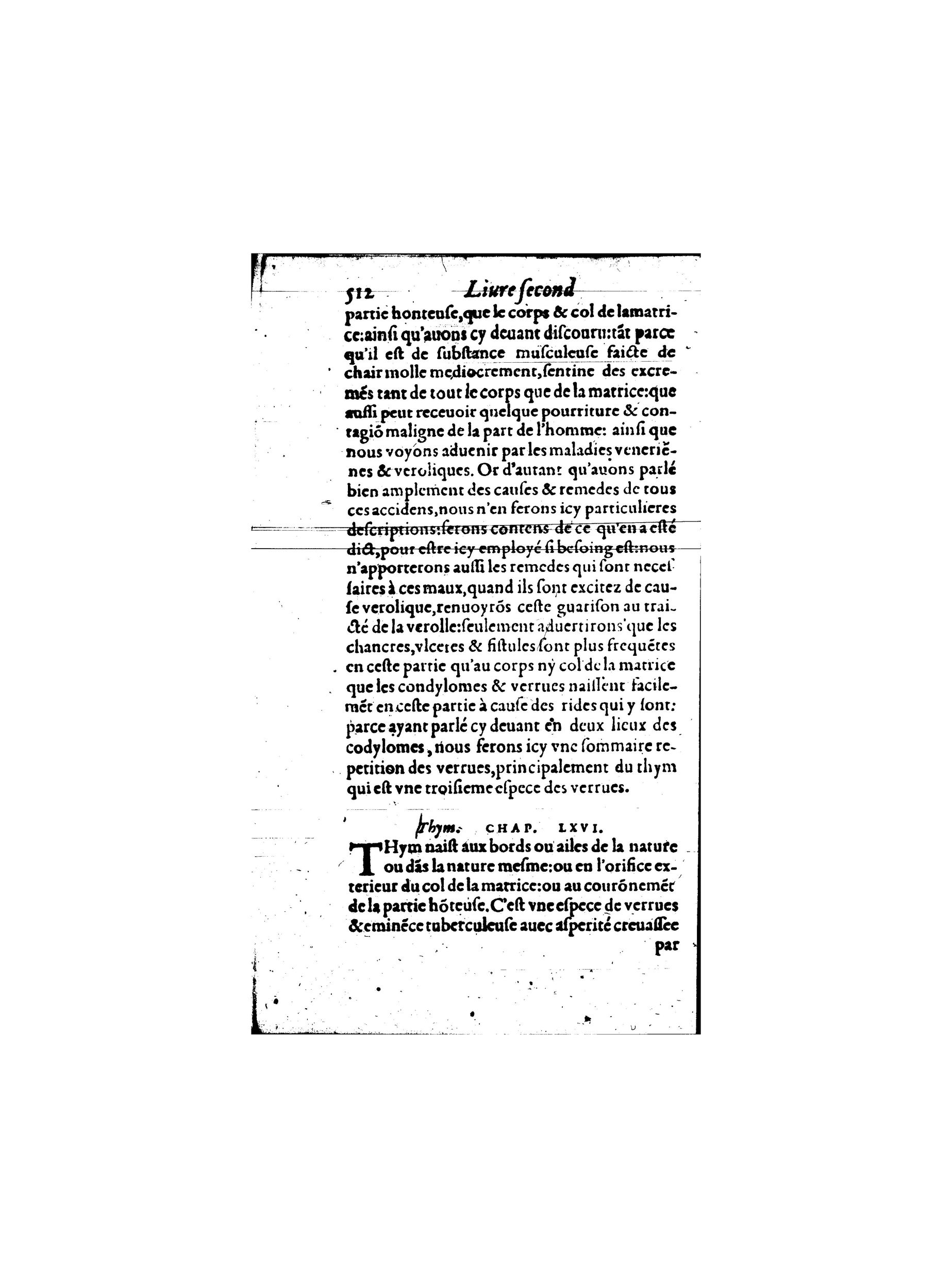 1587 - Jacques du Puis - Trésor des remèdes secrets pour les maladies des femmes - BnF