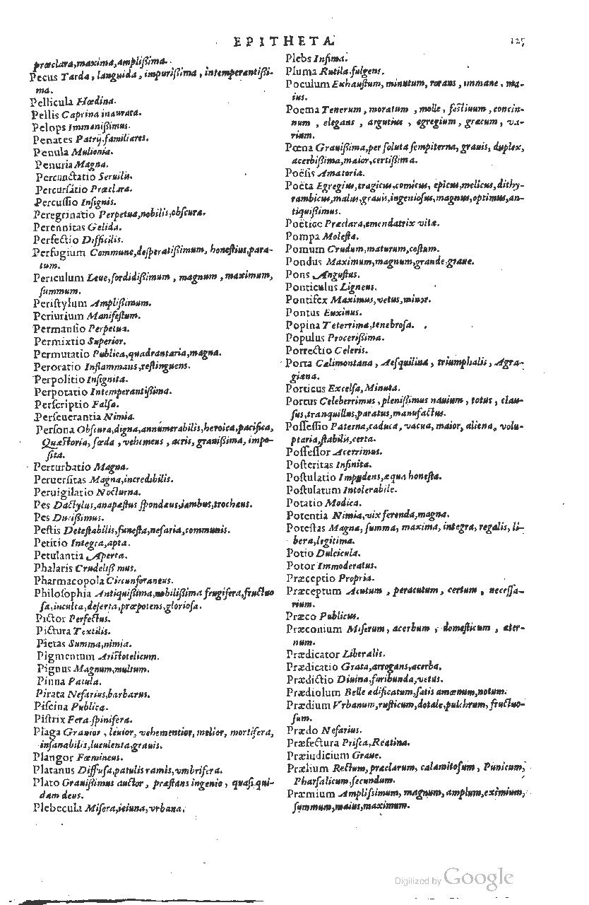 1585 - Simphorianum Beraud et Stephanum Michaëlem - Trésor des mots et traits français - Barcelone