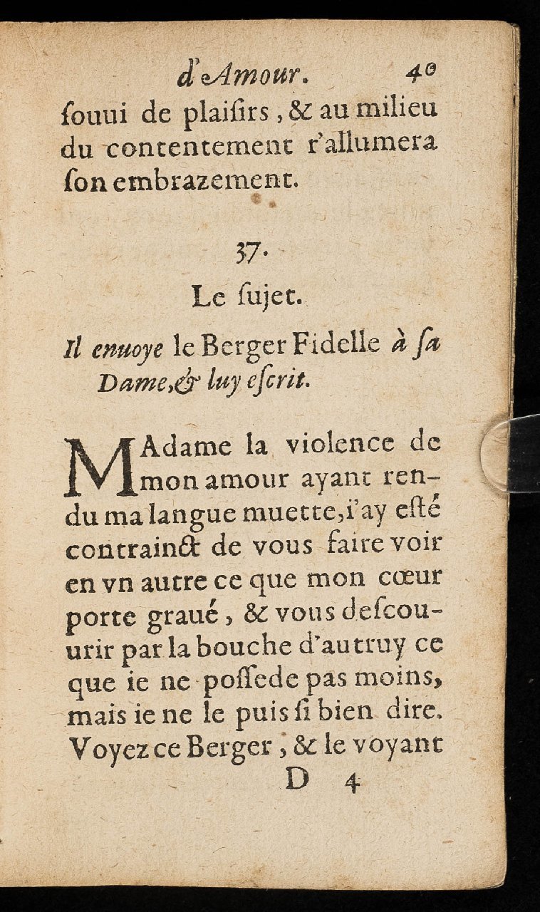 1597 - Thibaud Ancelin - Trésor d’amour - Stuttgart