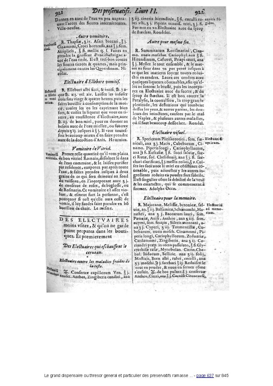 1609 - Étienne Gamonet - Grand dispensaire ou Trésor général et particulier des préservatifs - BIU Santé 1609 - Étienne Gamonet - Grand dispensaire ou Trésor général et particulier des préservatifs - BIU Santé