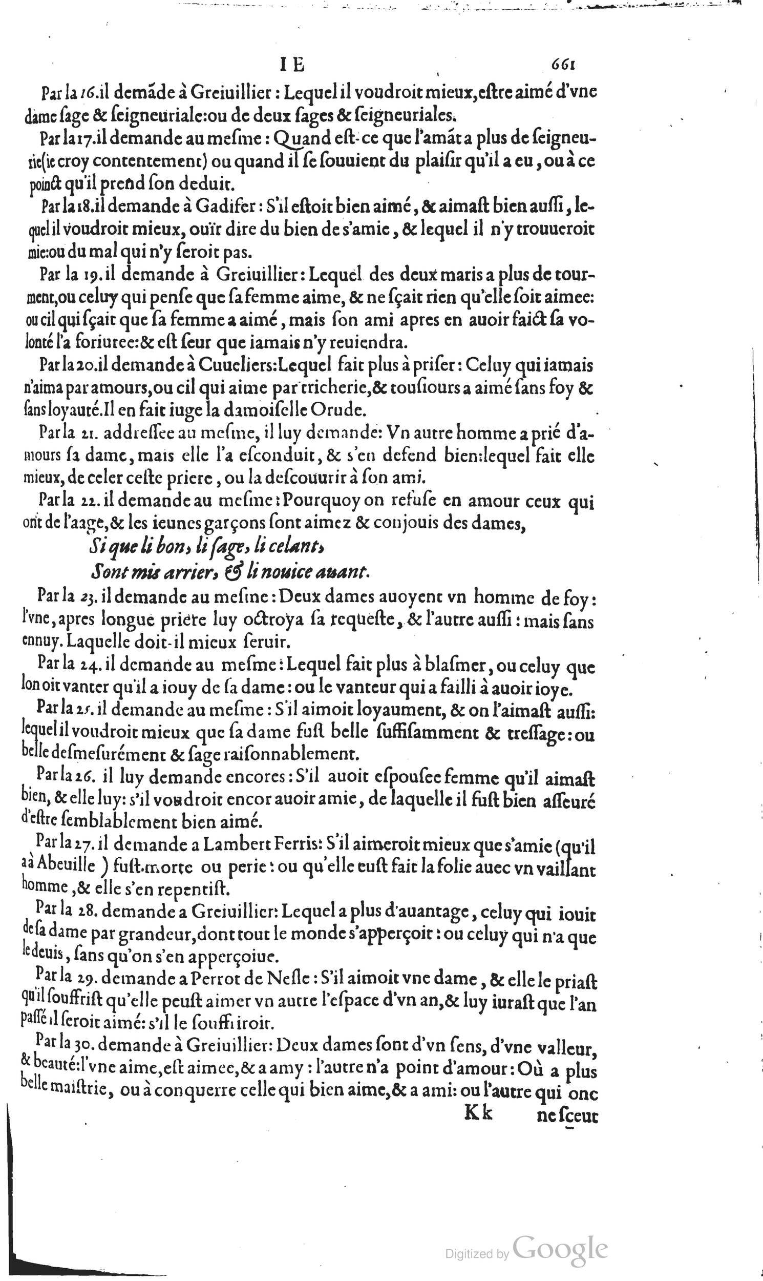 1585 - Barthélemy Honorat - Bibliothèques françaises - BSB Munich