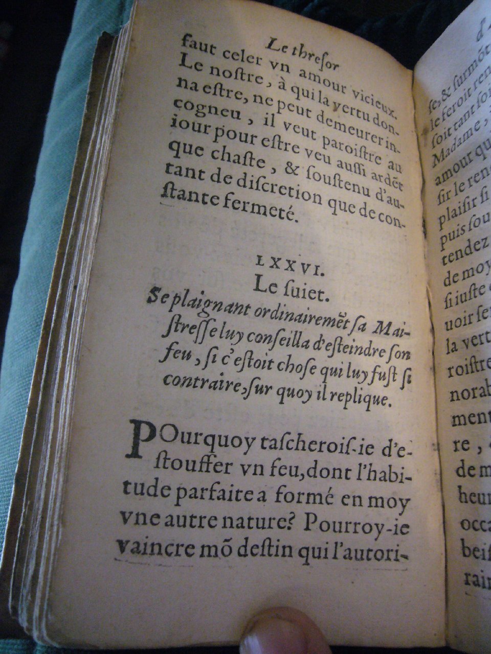 1597 - Matthieu Guillemot - Trésor d’amour - BnF Arsenal