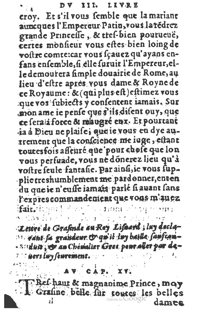 1582 - Jean Huguetan - Trésor des Amadis T. 1 - BM Lyon