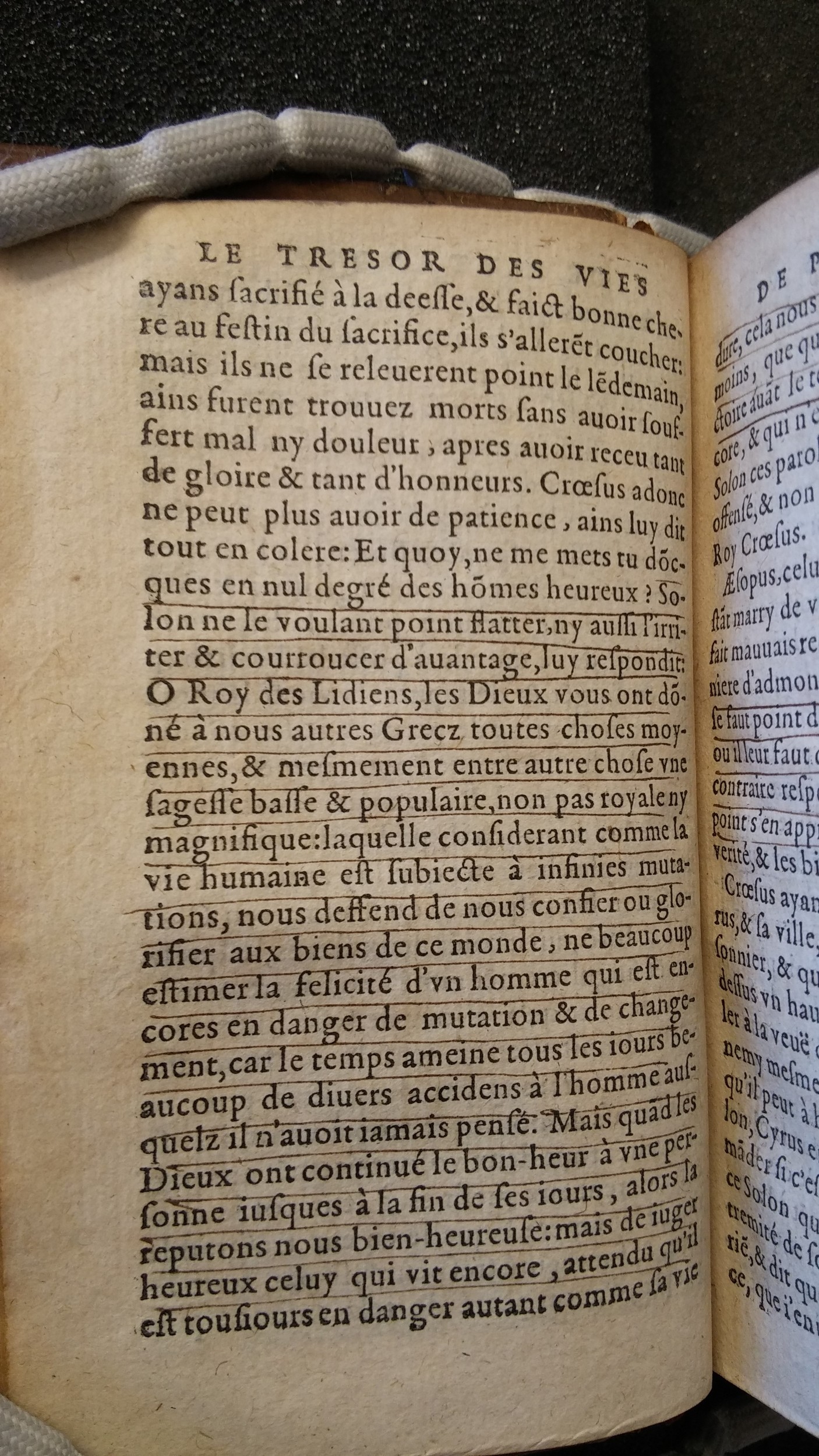 1577 - Claude Micard - Trésor des vies de Plutarque - Saint-Gallen