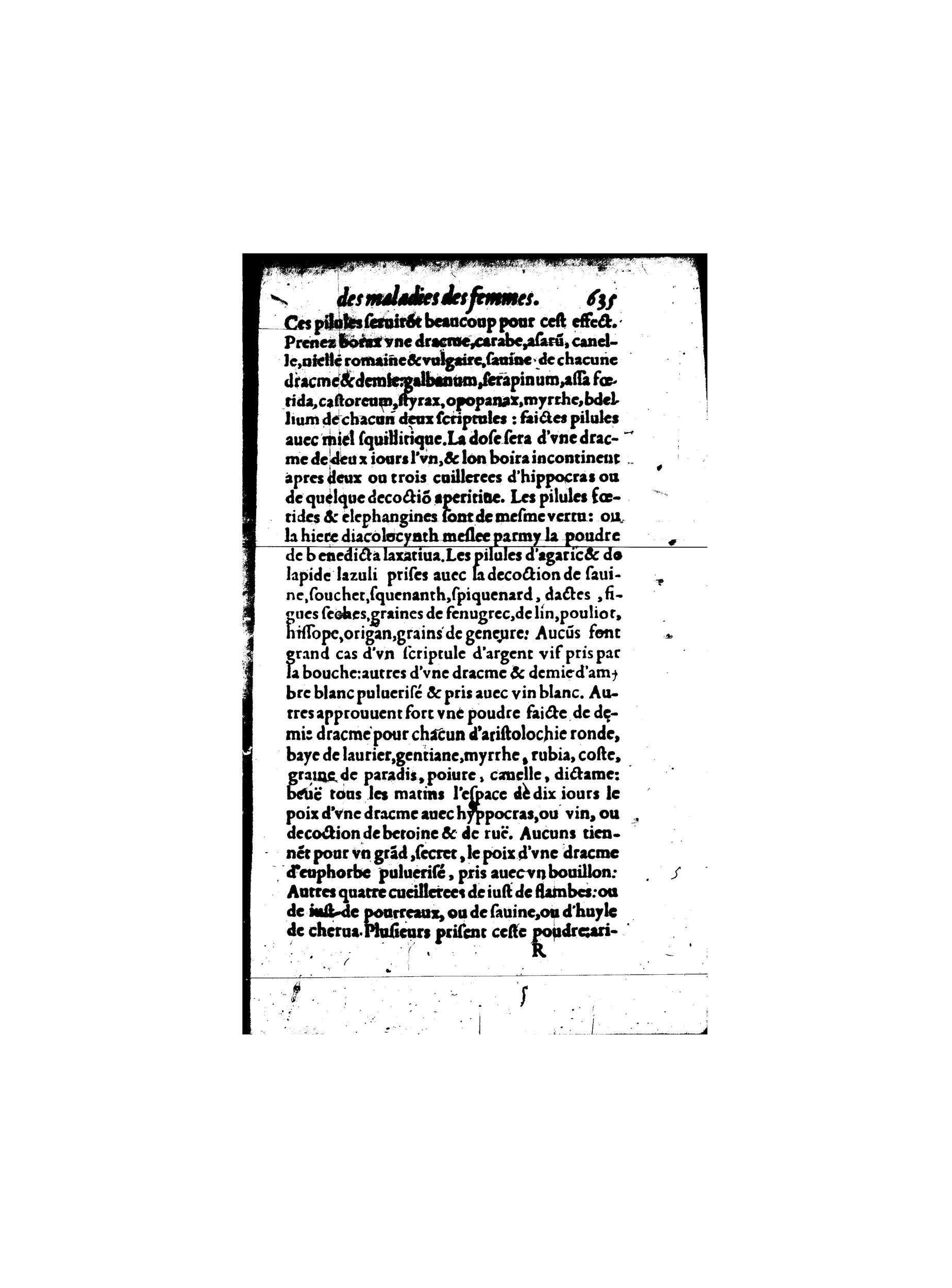1587 - Jacques du Puis - Trésor des remèdes secrets pour les maladies des femmes - BnF 1587 - Jacques du Puis - Trésor des remèdes secrets pour les maladies des femmes - BnF