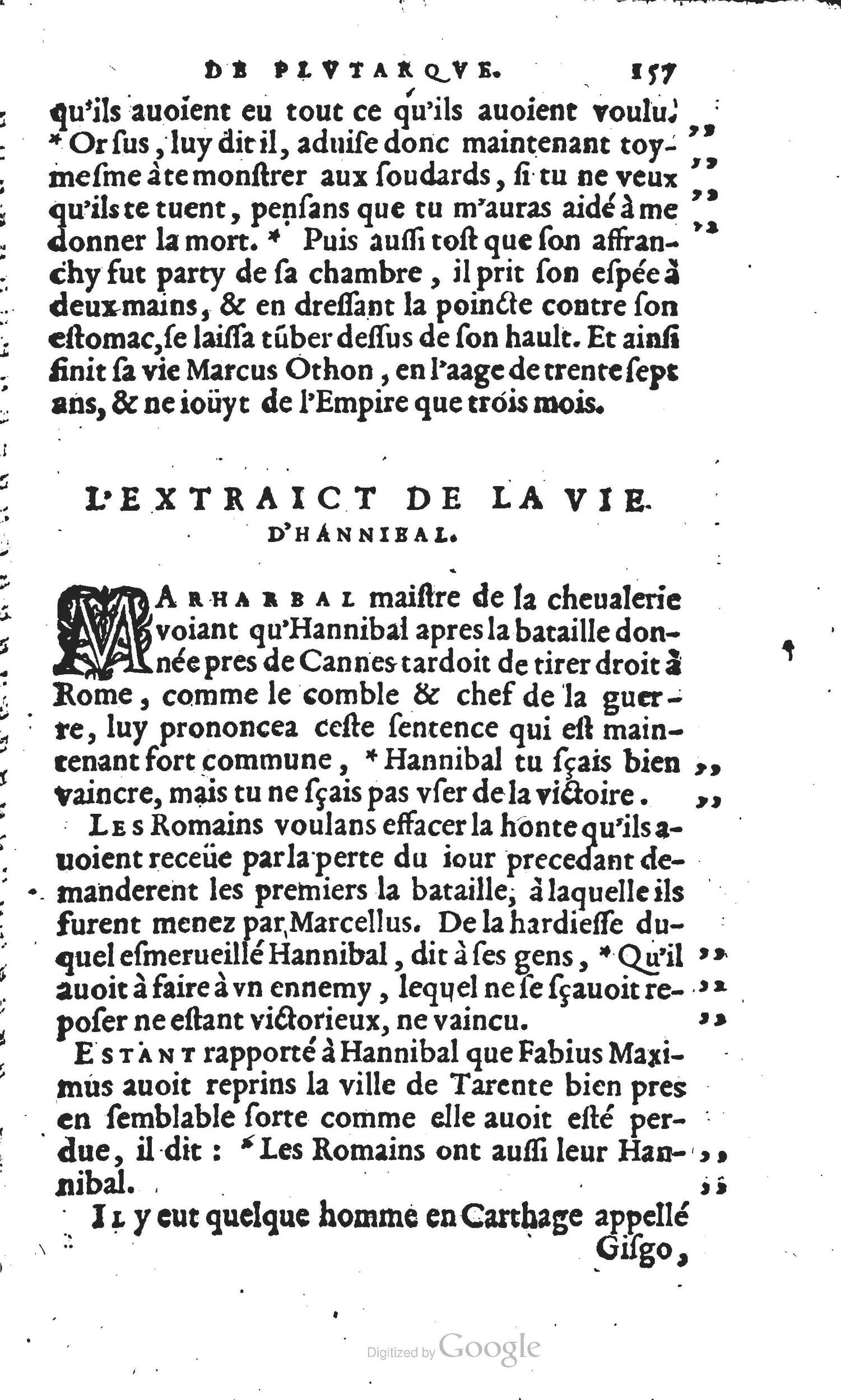 1567 - Willem Silvius - Trésor des vies de Plutarque - Anvers Musée Plantin-Moretus